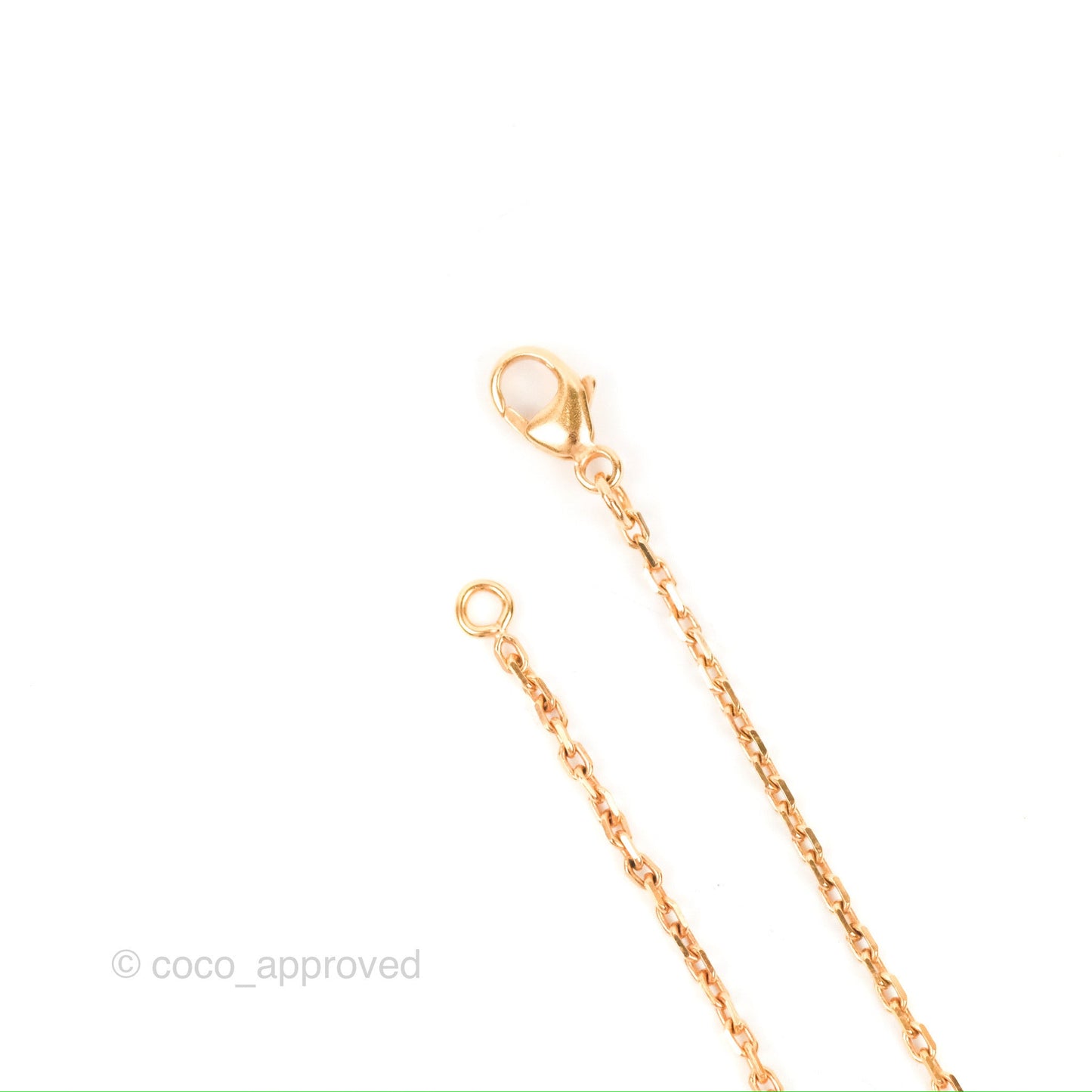 Hermès Mini Pop H Pendant Necklace Vert Fizz Rose Gold Hardware