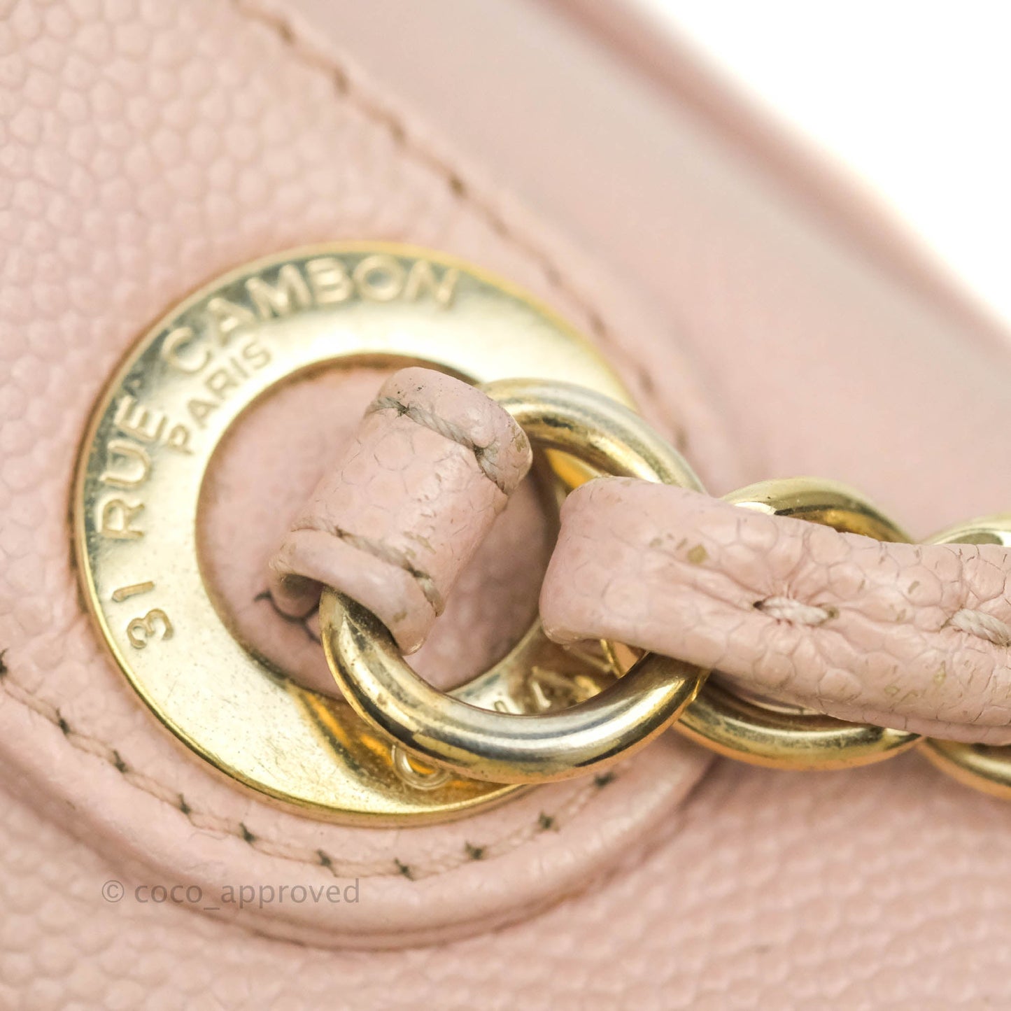 Chanel Quilted Medium Business Affinity Flap Pink Caviar Gold Hardware