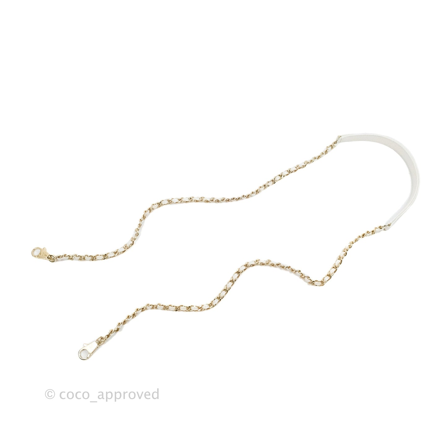 Chanel Mini Coco Handle Quilted Iridescent Pearl White Caviar Gold Hardware