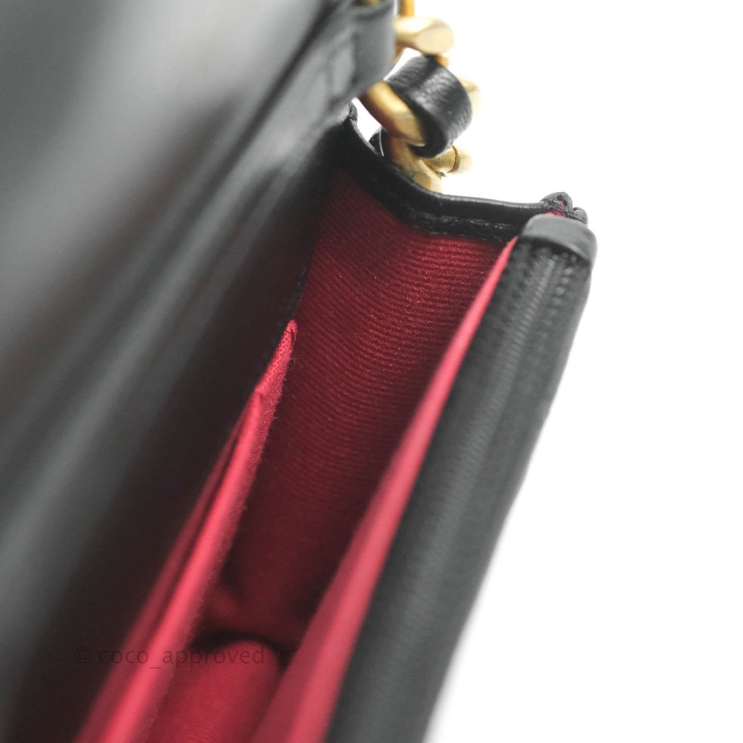Chanel 19 Clutch With Chain Black Mixed Hardware