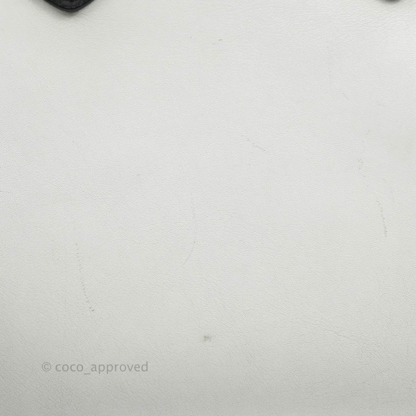 Celine Mini Luggage Bag Black/White/Brown Calfskin