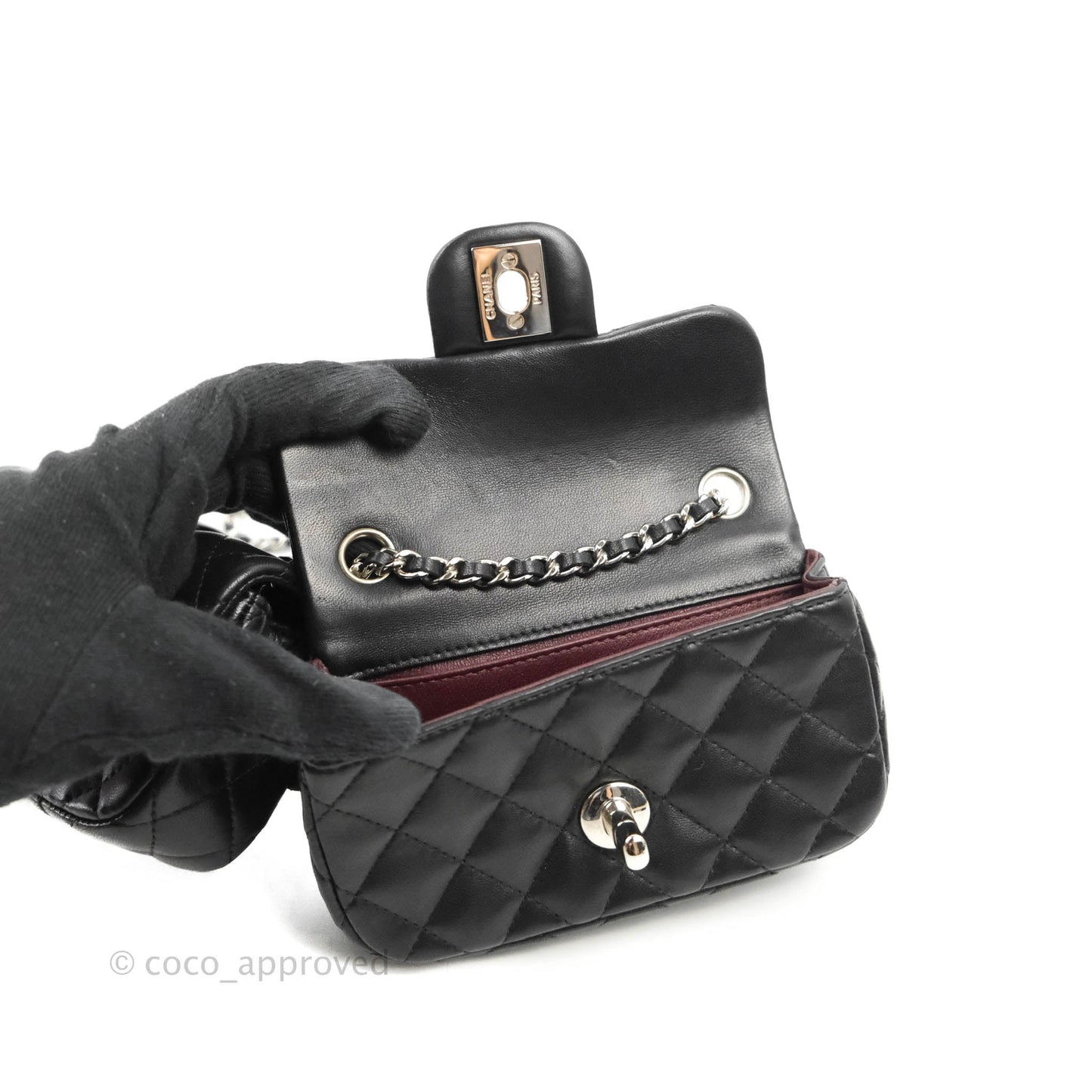 Chanel Side Double Twin Mini Classic Flap Limited Edition