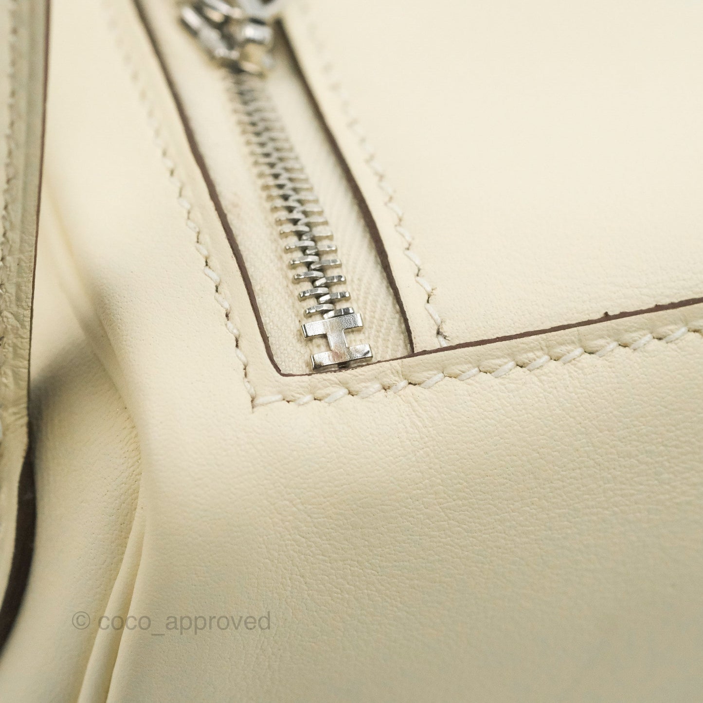 Hermès Mini Lindy 20 Nata I2 Sesame 2S Swift Palladium Hardware