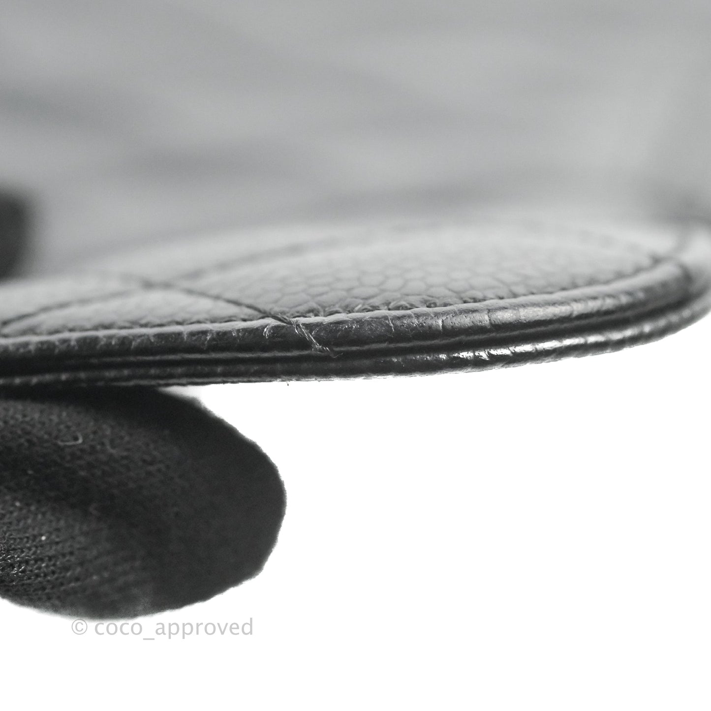 Chanel Jumbo Double Flap Black Caviar Silver Hardware⁣⁣