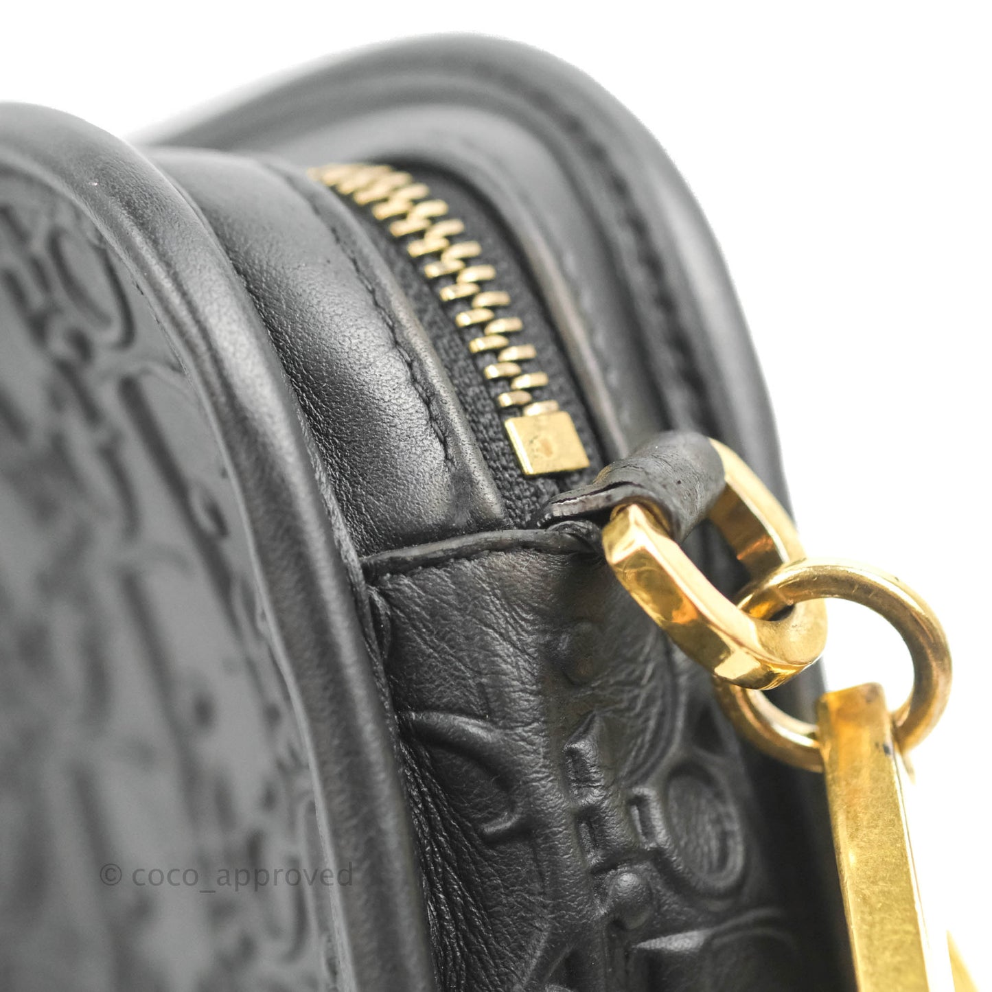 Dior Diorquake Clutch Black Oblique Embossed Calfskin