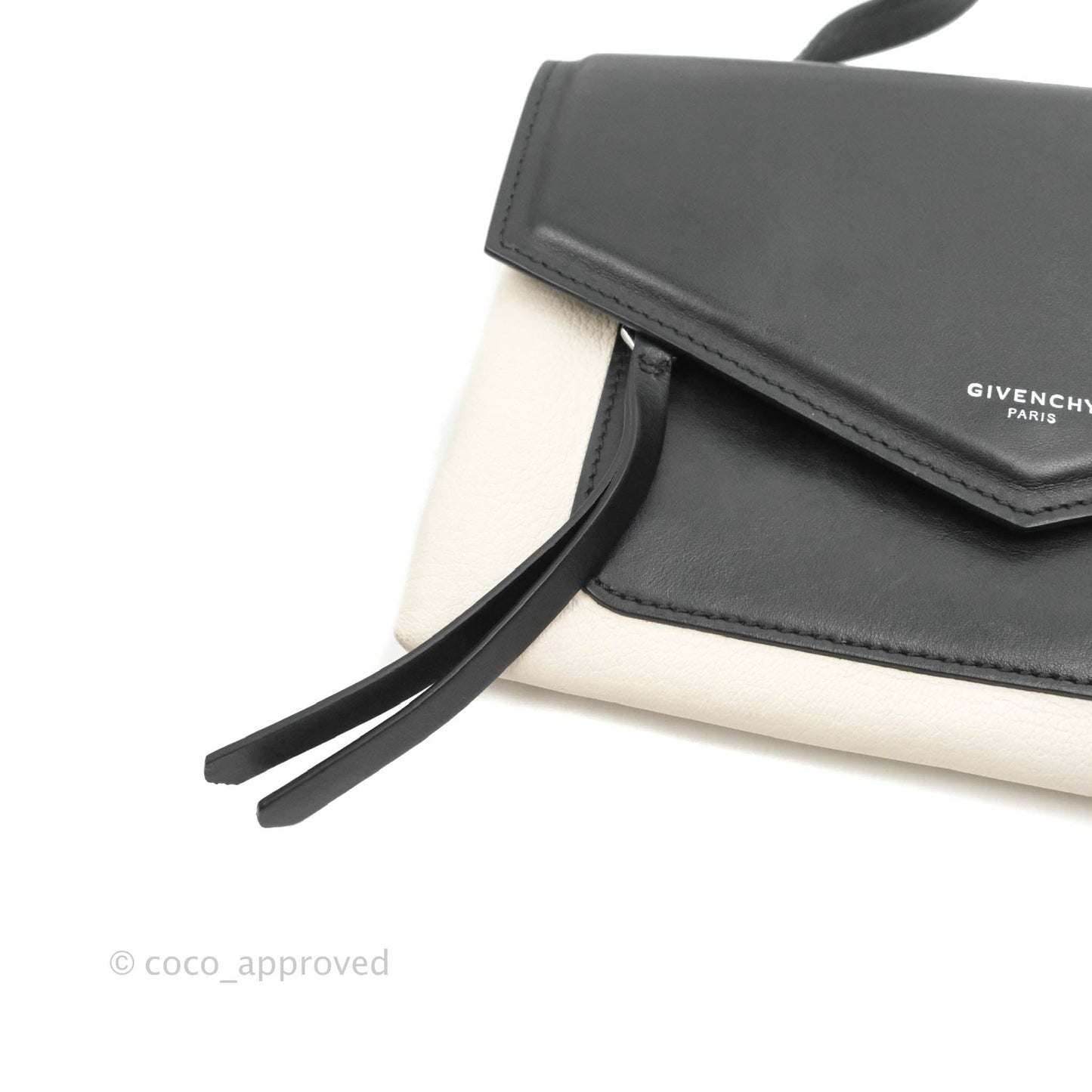 Givenchy Duetto Black and White Shoulder Bag