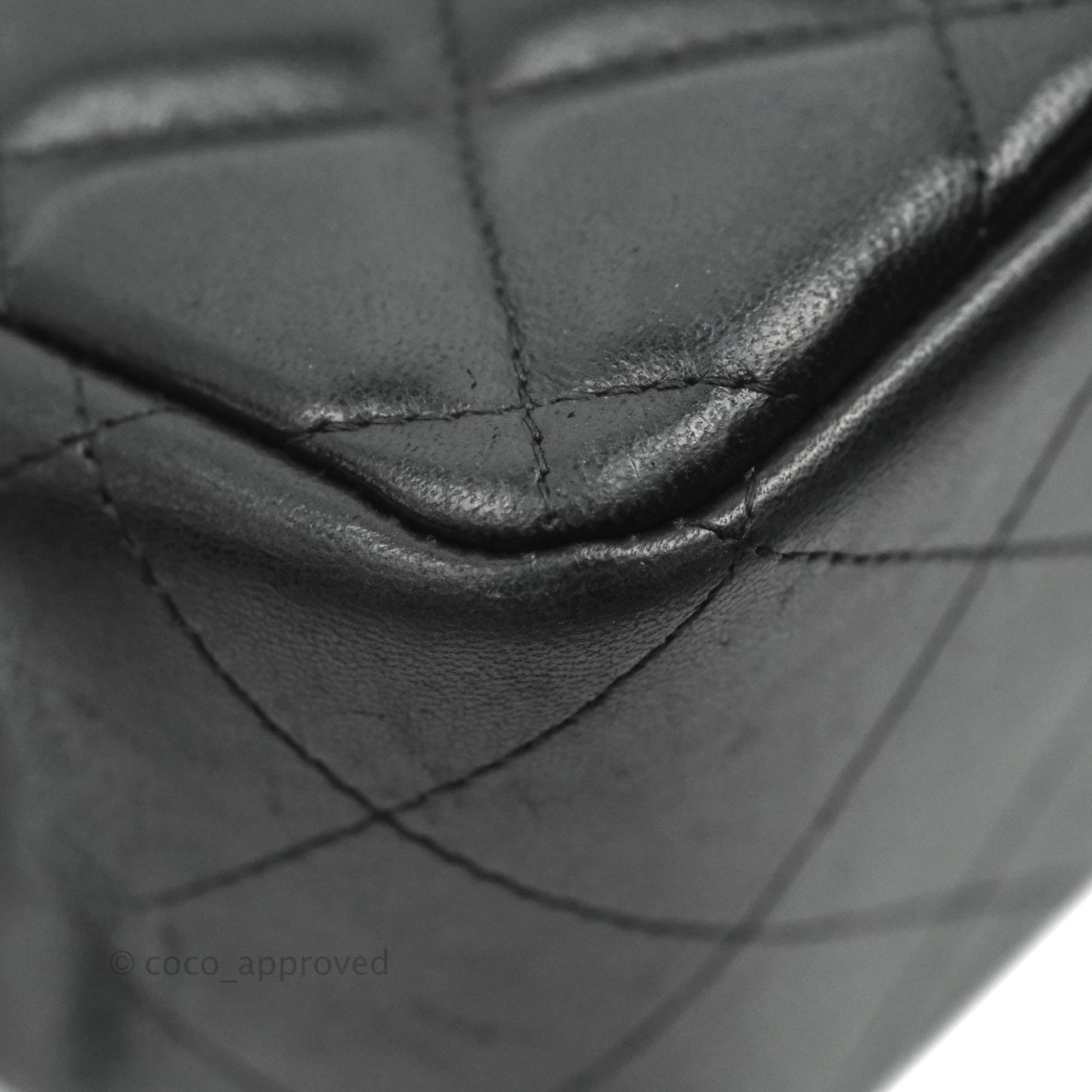 Chanel Jumbo Double Flap Black Lambskin Silver Hardware⁣⁣