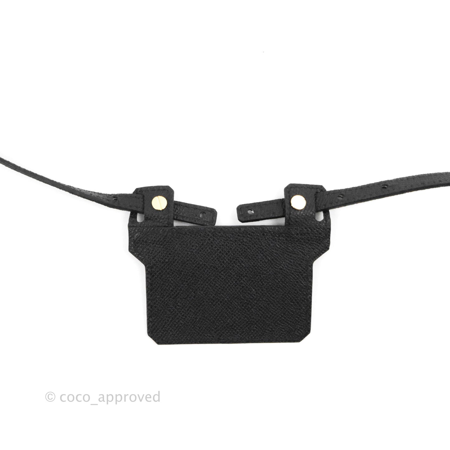 Hermès Constance Slim Wallet Black Epsom Rose Gold Hardware