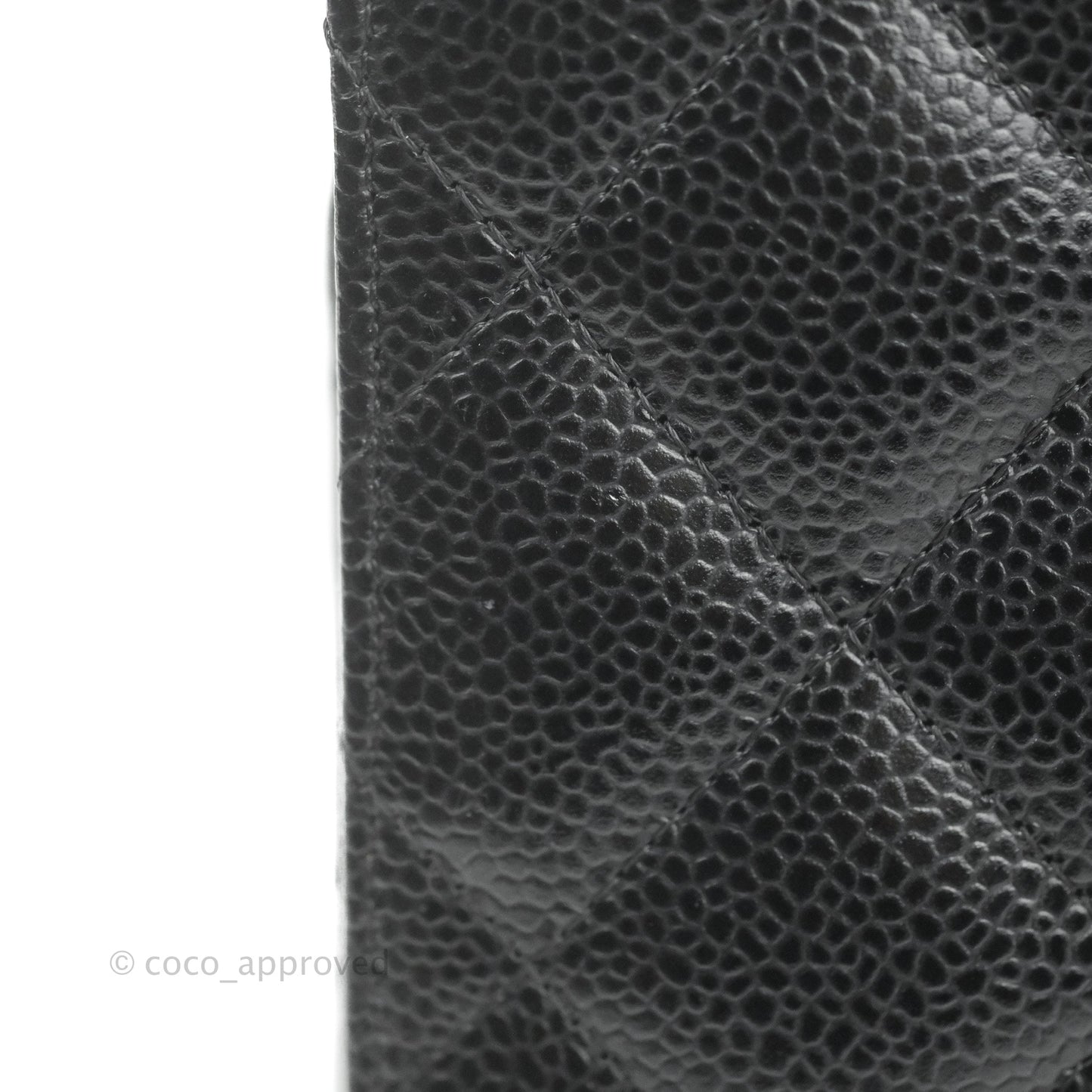 Chanel Jumbo Double Flap Black Caviar Silver Hardware⁣⁣