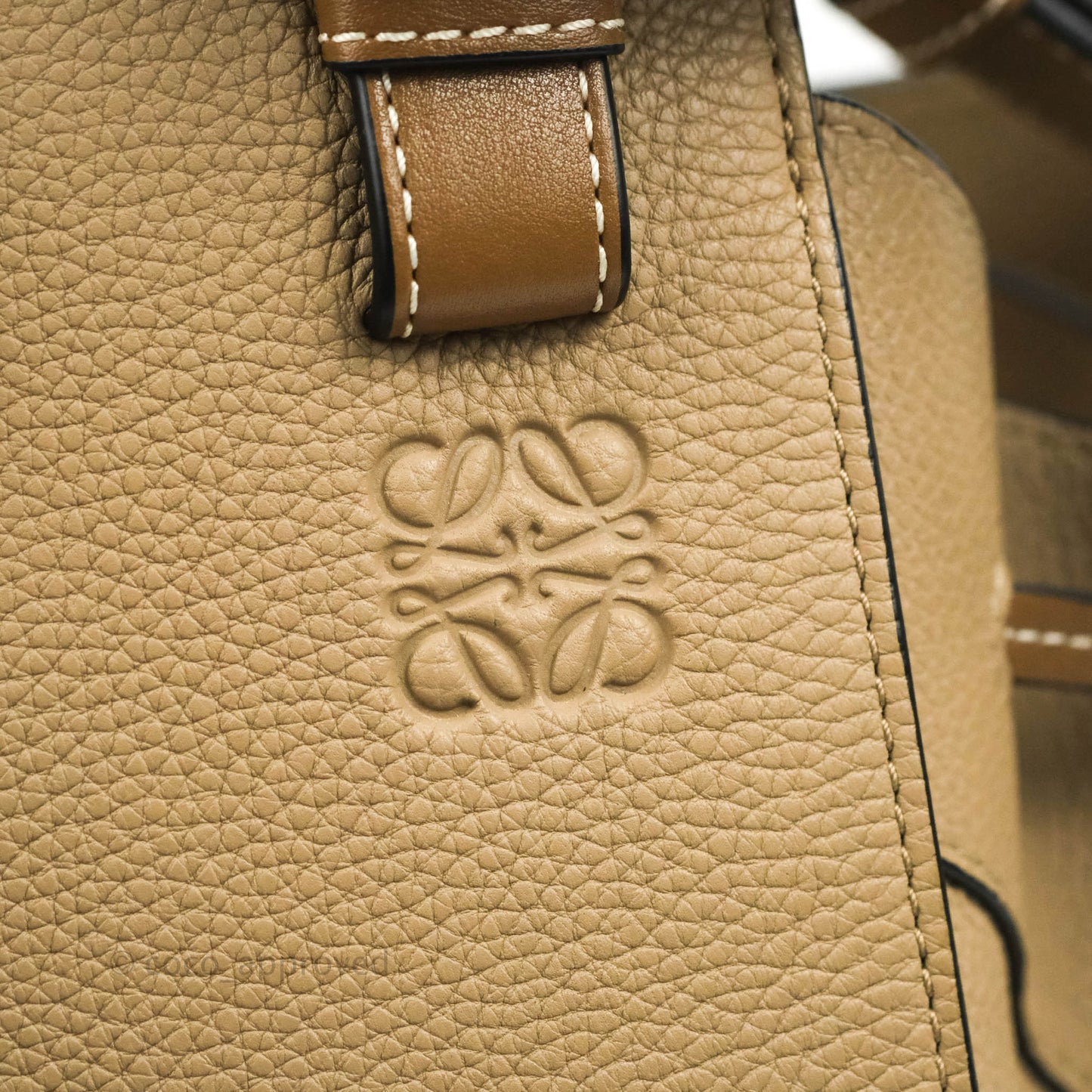 Loewe Hammock Small Sand Shoulder Bag