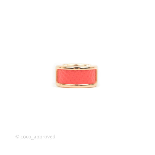 Hermes Olympe Ear Cuff Small Model Epsom Rose Gold