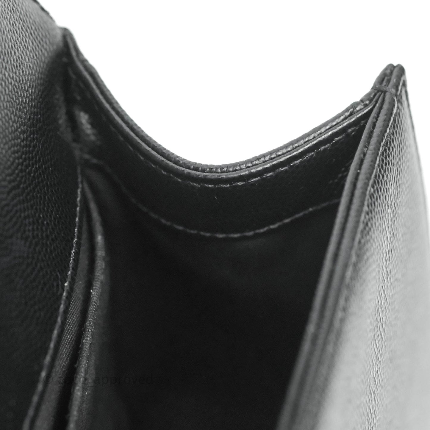 Chanel Boy Quilted Medium Black Caviar Ruthenium Hardware