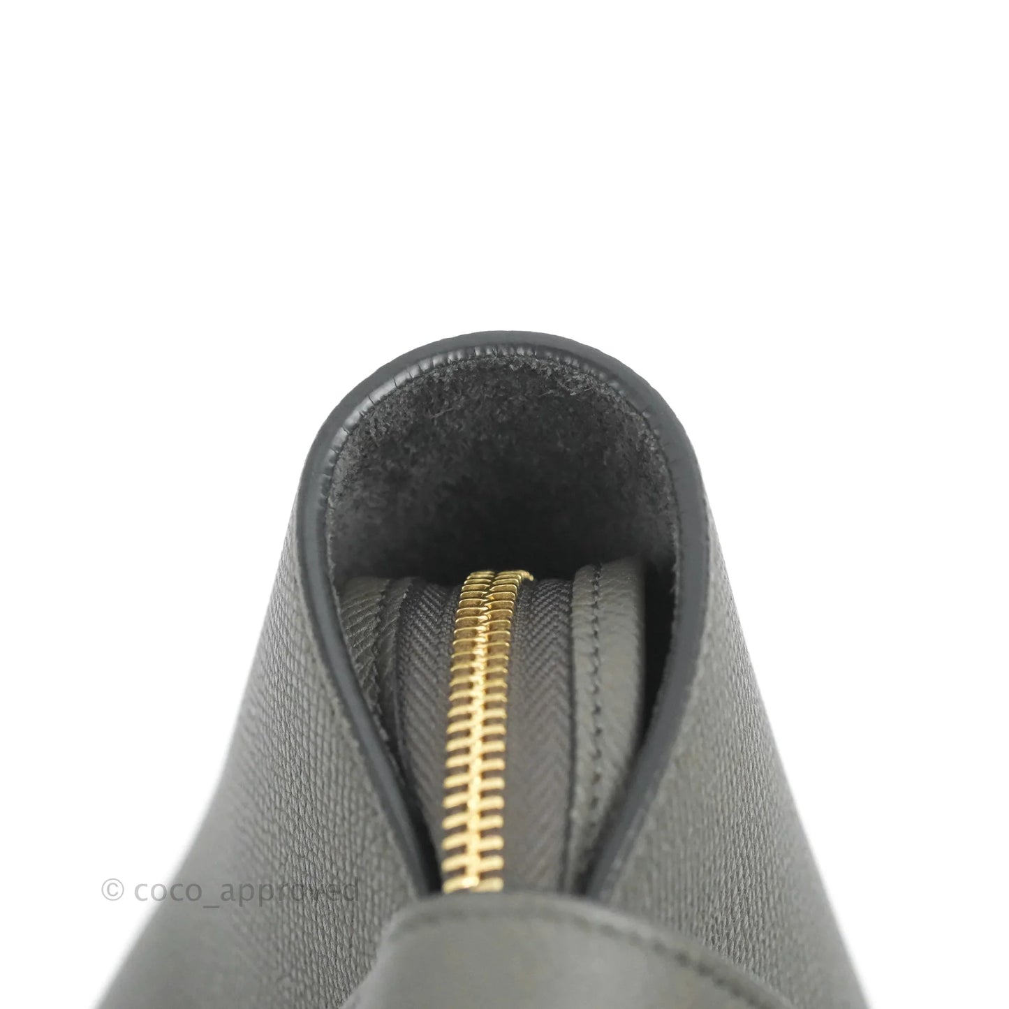 Celine Mini Belt Bag Grey Grained Calfskin Gold Hardware