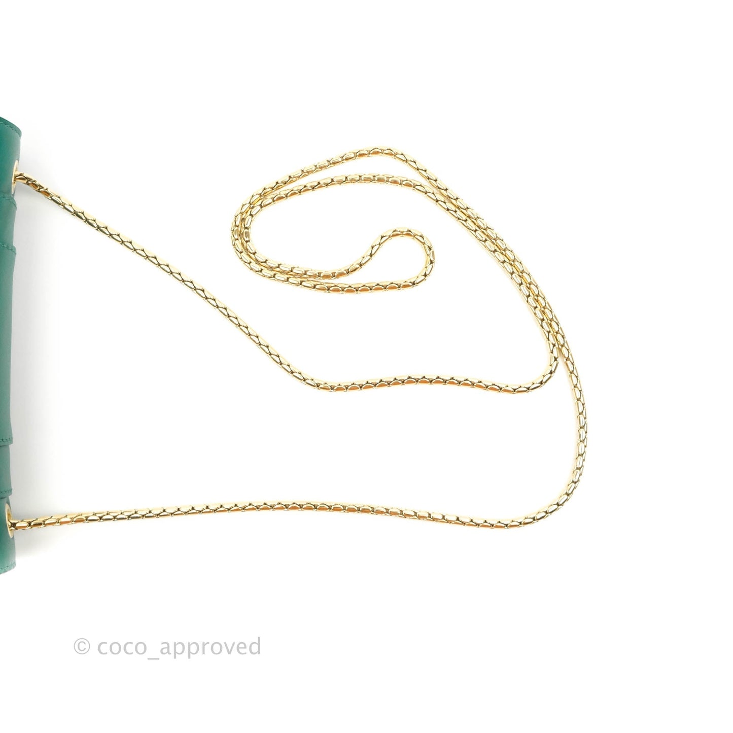 Bvlgari Serpenti Forever Small Crossbody Bag in Emerald Green Gold Hardware