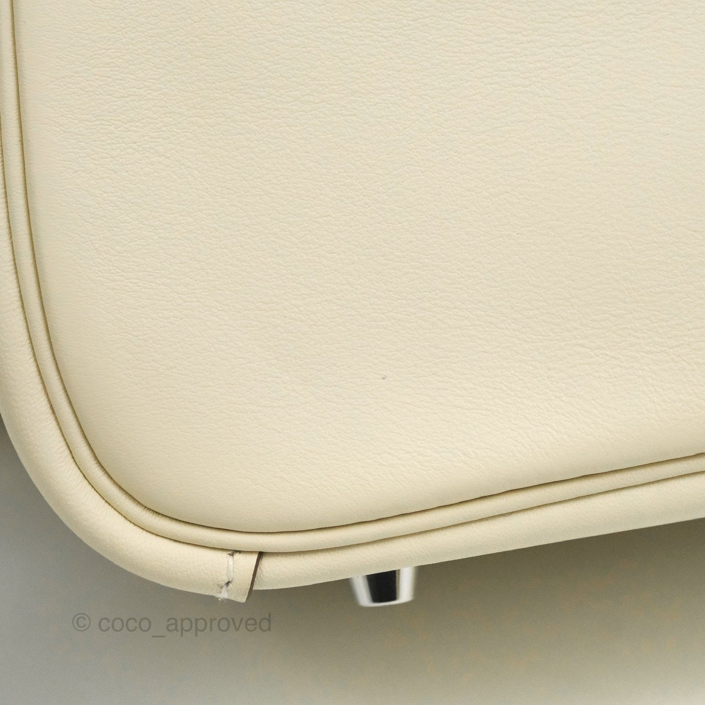 Hermès Mini Lindy 20 Nata I2 Sesame 2S Swift Palladium Hardware