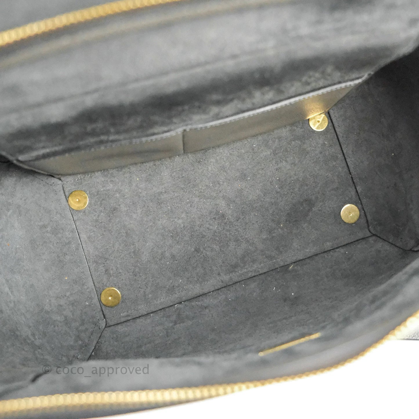 Celine Mini Belt Bag Grey Grained Calfskin Gold Hardware