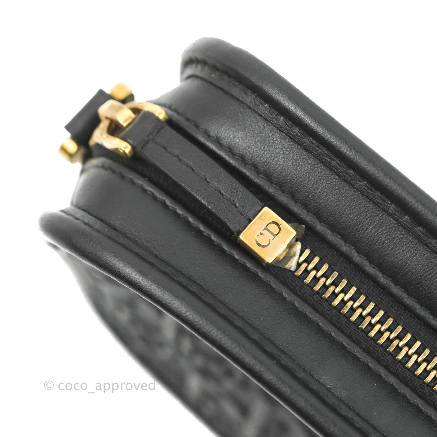Dior Diorquake Clutch Black Oblique Embossed Calfskin