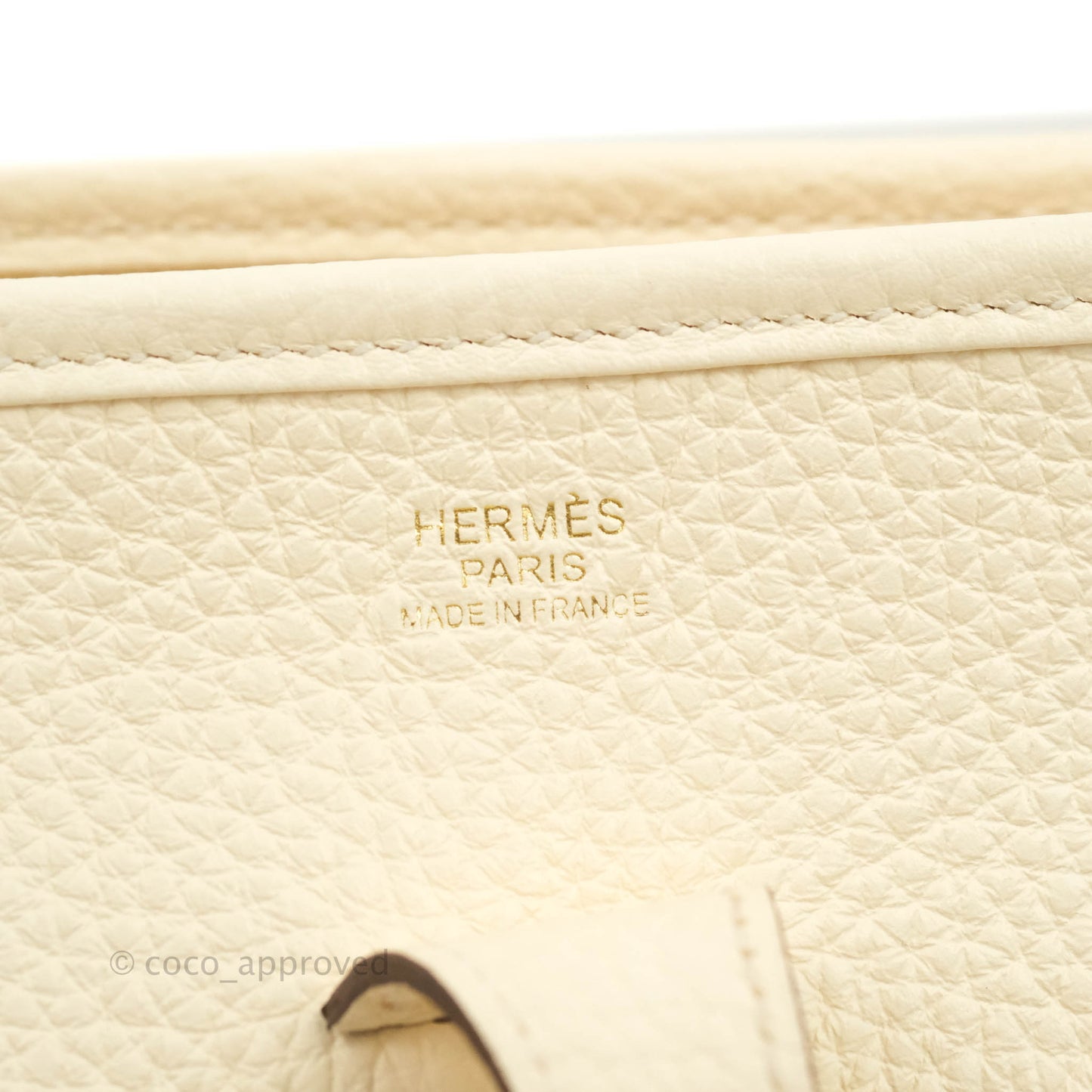Hermes Evelyne III 29 Nata Clemence Gold Hardware