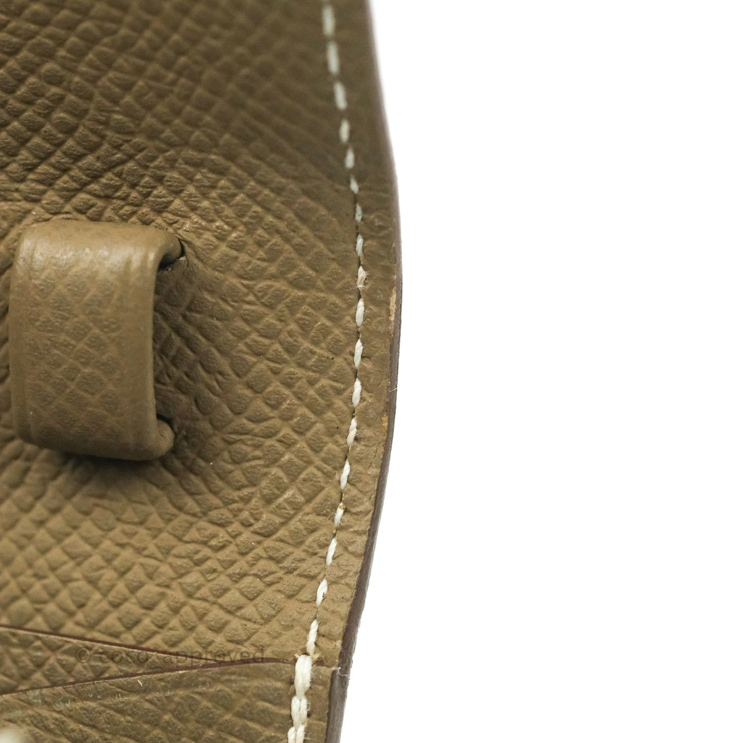 Hermes Epsom Clic 16 Wallet Etoupe 18 Palladium Hardware