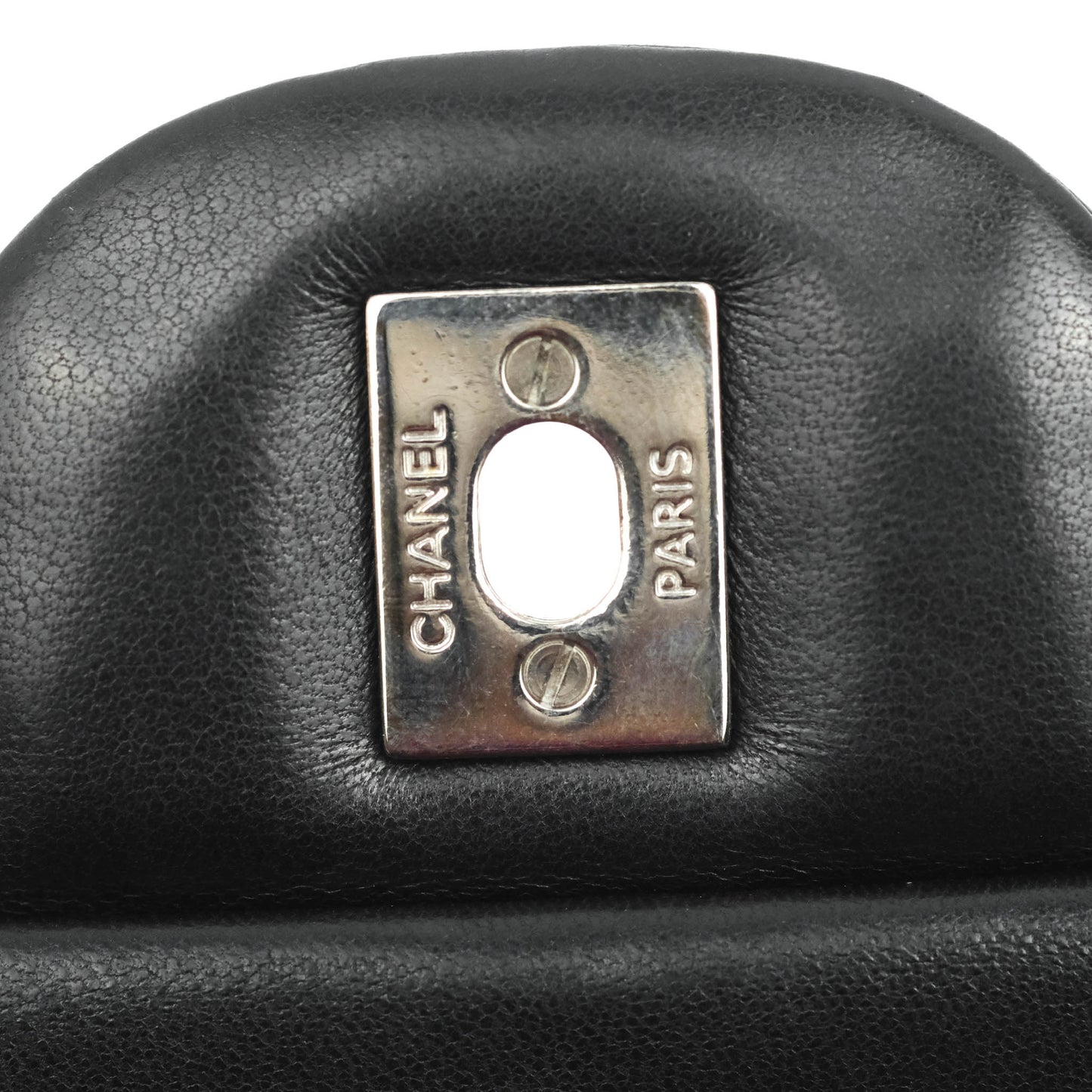 Chanel Jumbo Double Flap Black Lambskin Silver Hardware⁣⁣