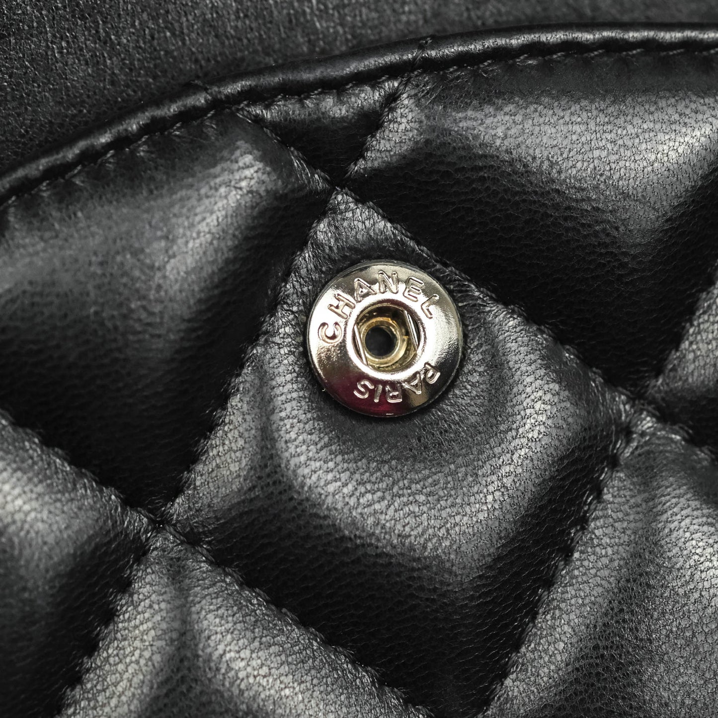 Chanel Jumbo Double Flap Black Lambskin Silver Hardware⁣⁣