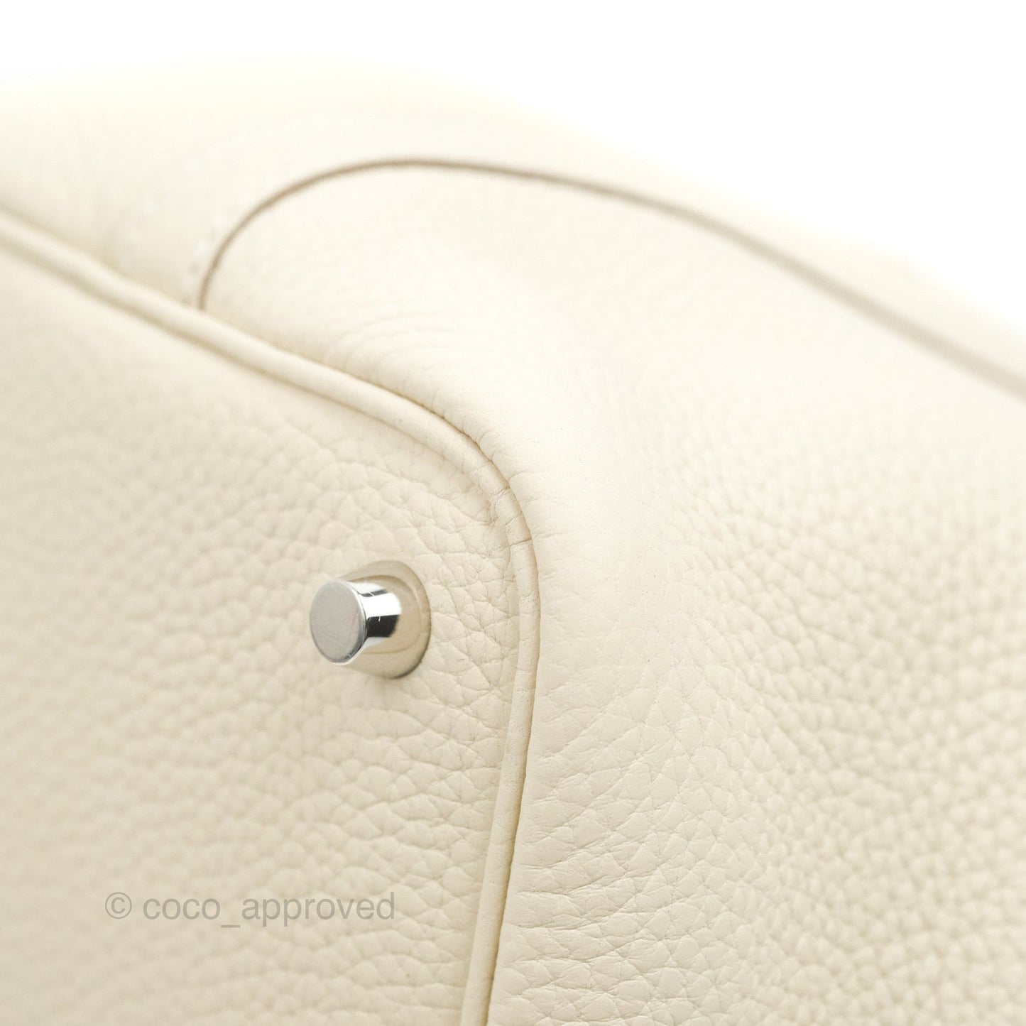 Hermès Picotin Lock 18 PM Craie Clemence Palladium Hardware