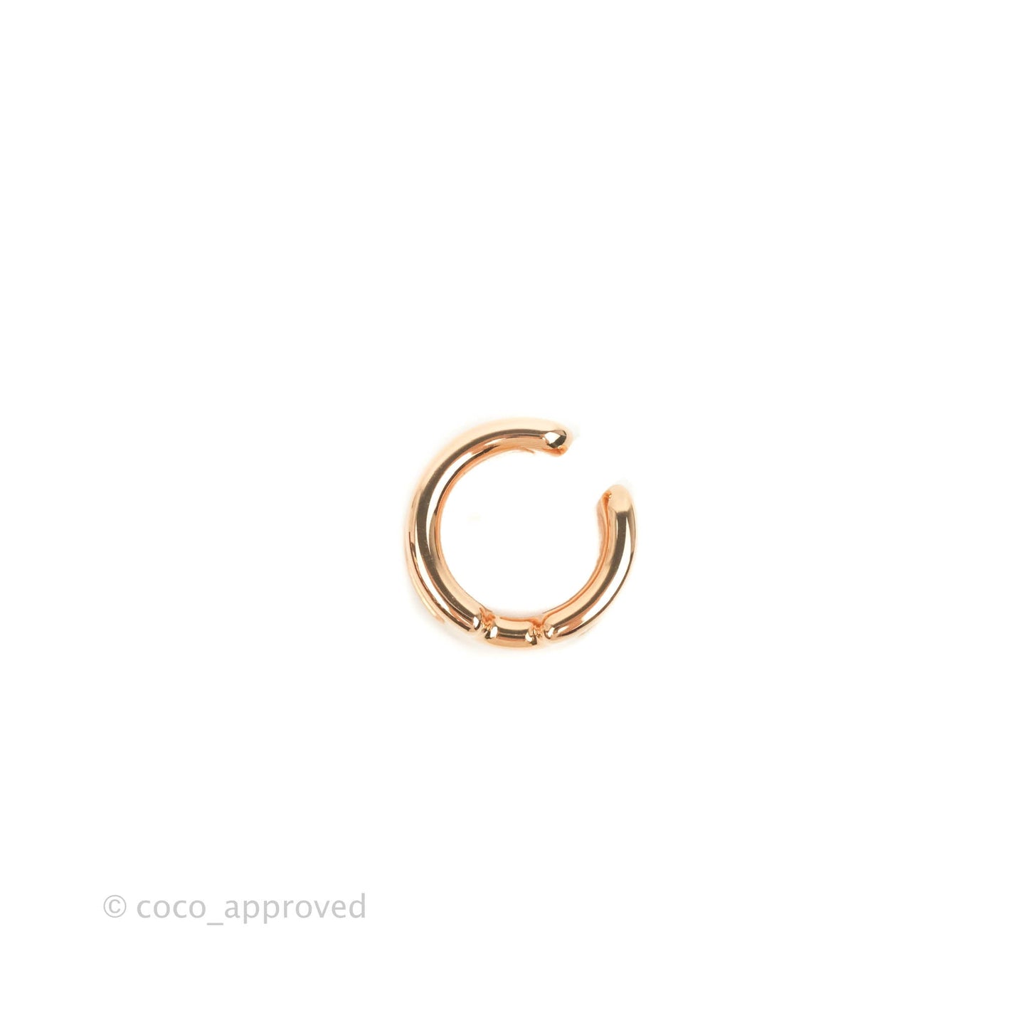 Hermes Olympe Ear Cuff Small Model Epsom Rose Gold