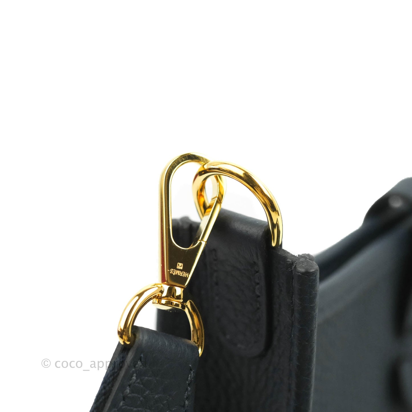 Hermès Mini Evelyne 16 Blue Nuit Amazone with Twilly