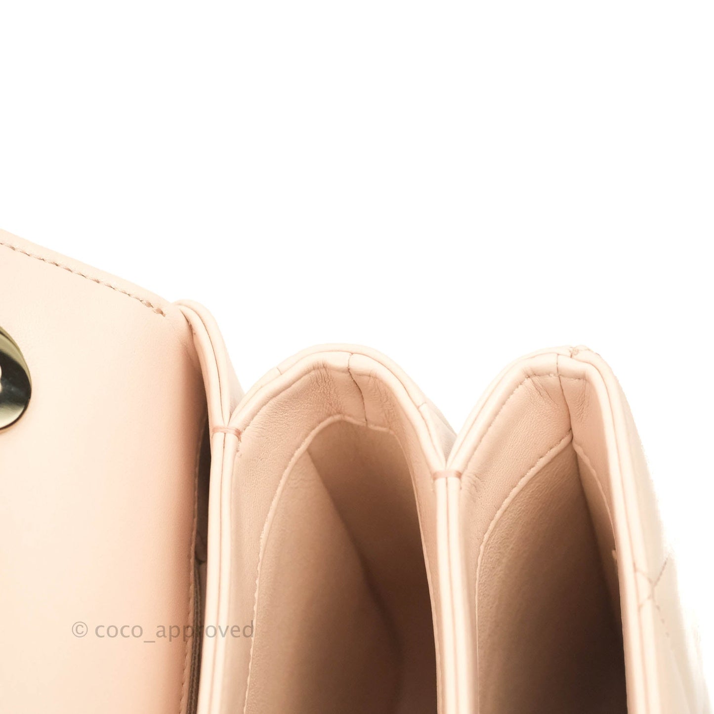 Chanel Small Trendy CC Light Pink Lambskin Gold Hardware