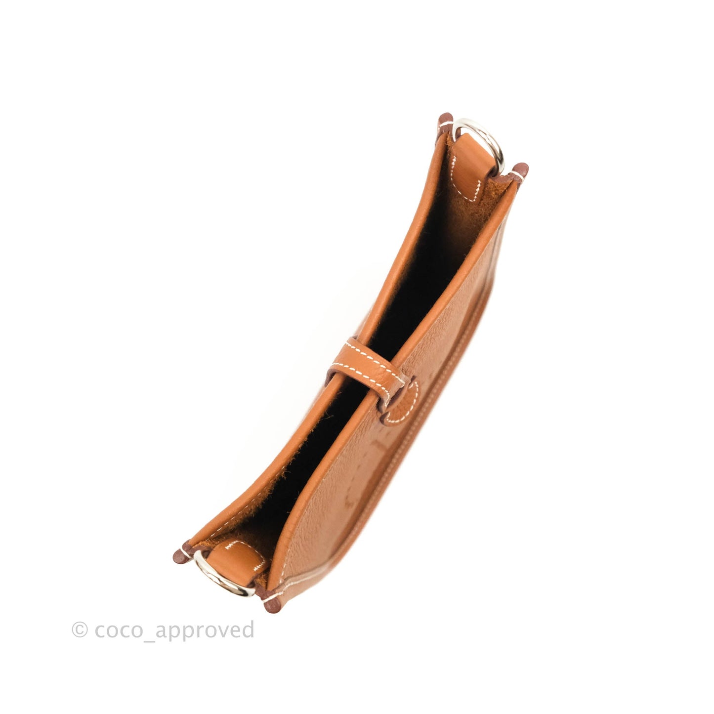 Hermès Mini Evelyne 16 Gold Clemence Palladium Hardware