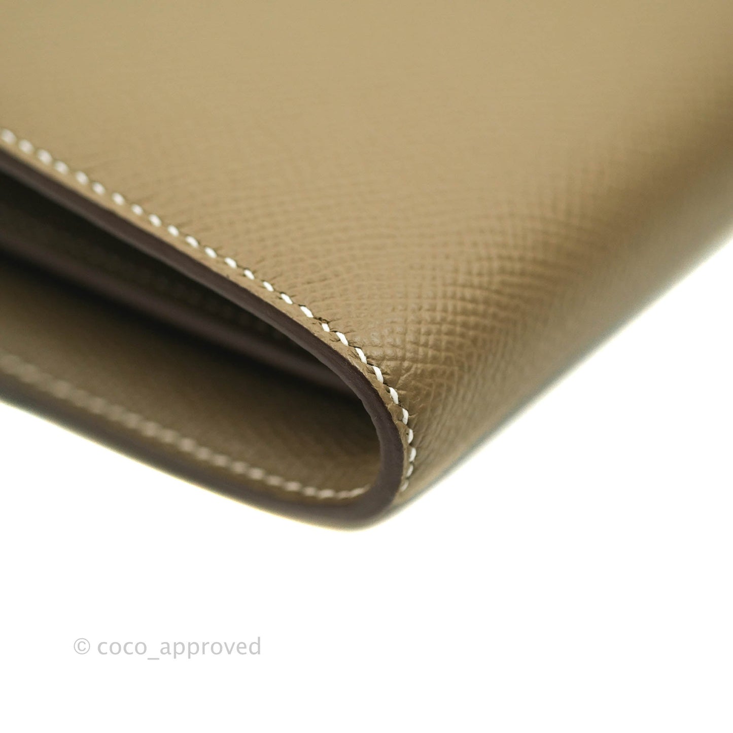 Hermès Constance Long To Go Wallet Epsom Gold Hardware
