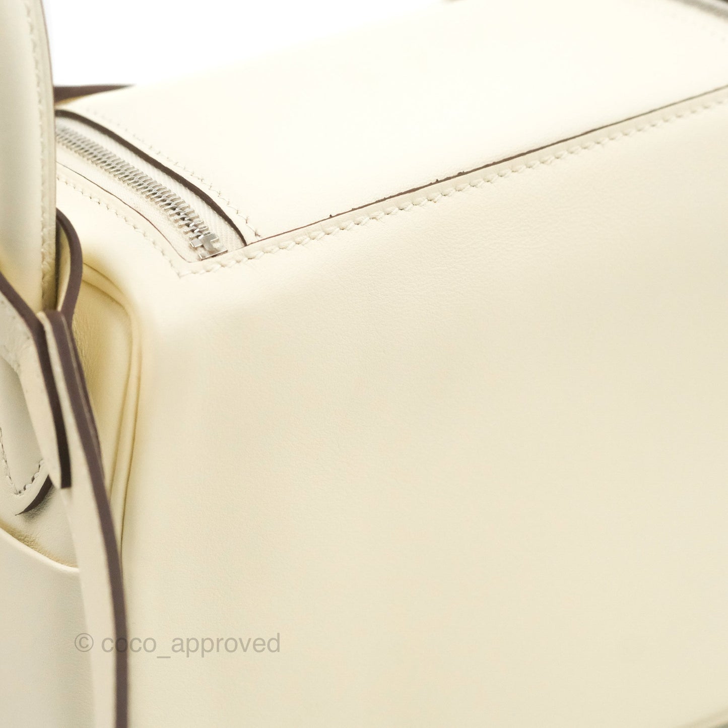 Hermès Mini Lindy 20 Nata I2 Sesame 2S Swift Palladium Hardware