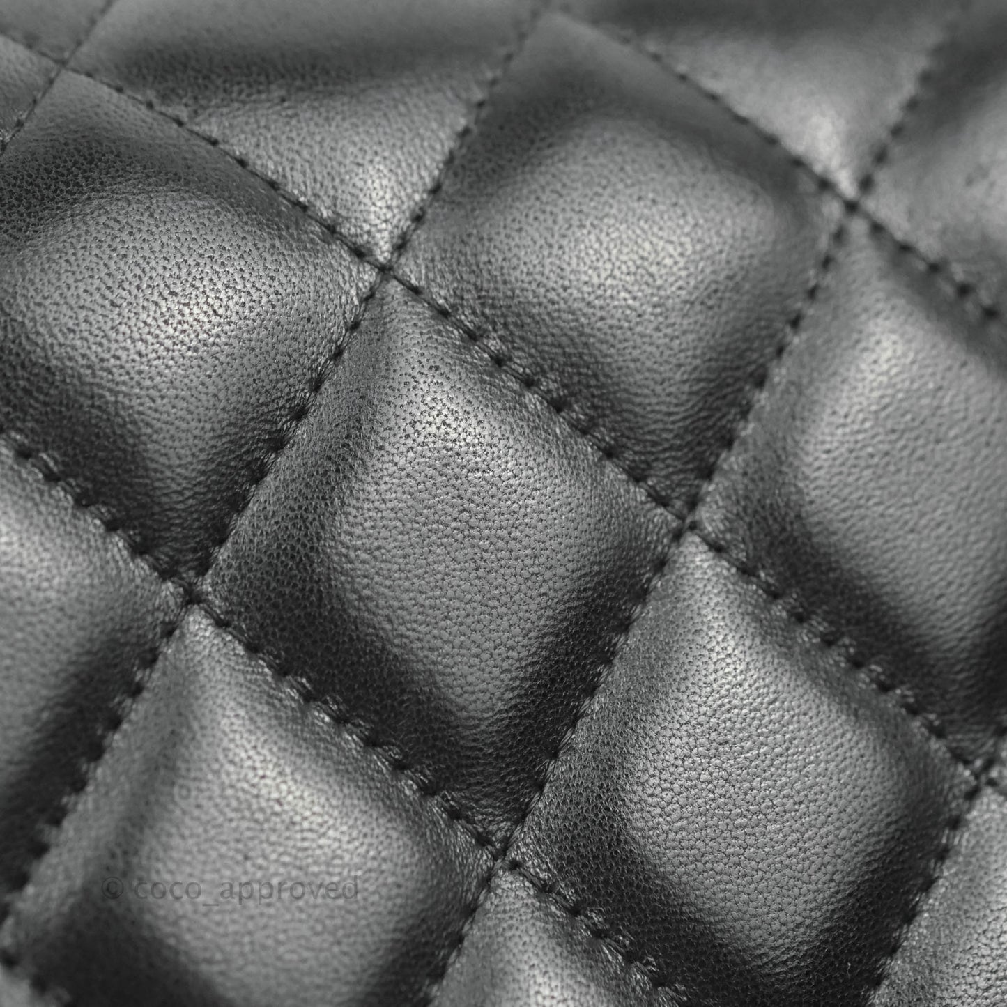 Chanel Jumbo Double Flap Black Lambskin Silver Hardware⁣⁣