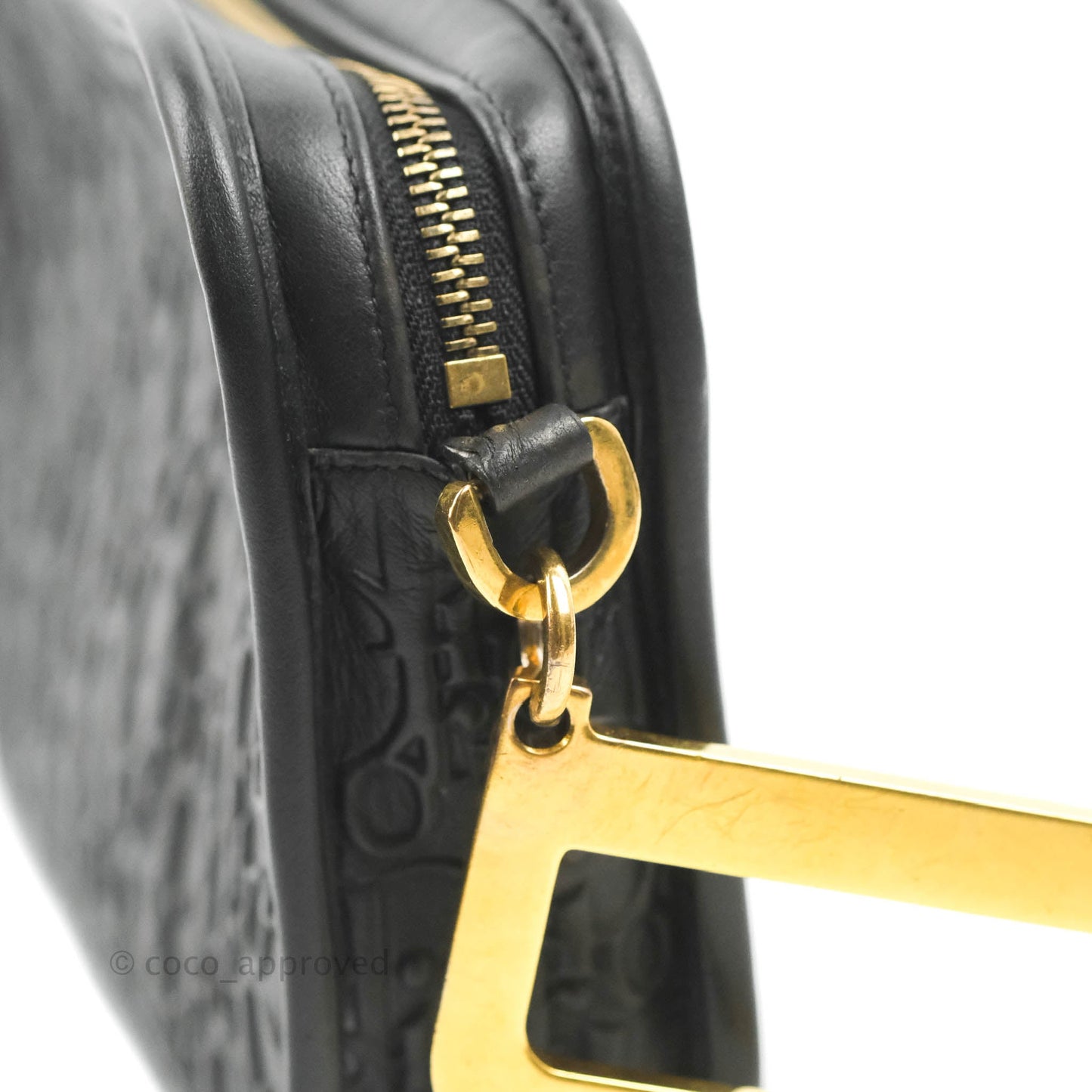 Dior Diorquake Clutch Black Oblique Embossed Calfskin