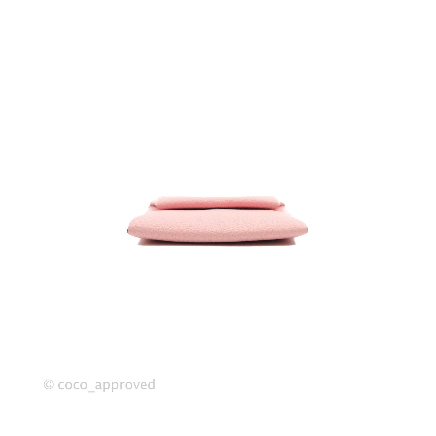 Hermès Bastia Coin Purse Pink Chevre Mysore