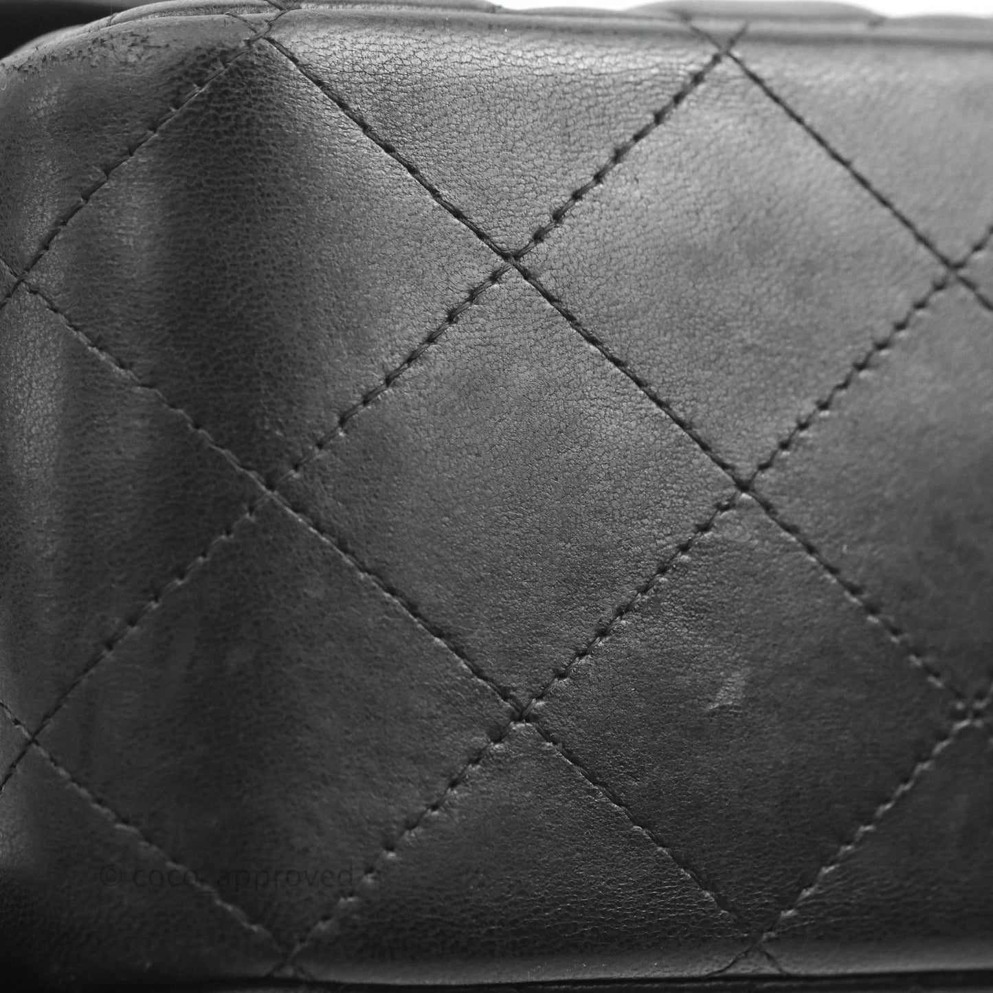 Chanel Jumbo Double Flap Black Lambskin Silver Hardware⁣⁣