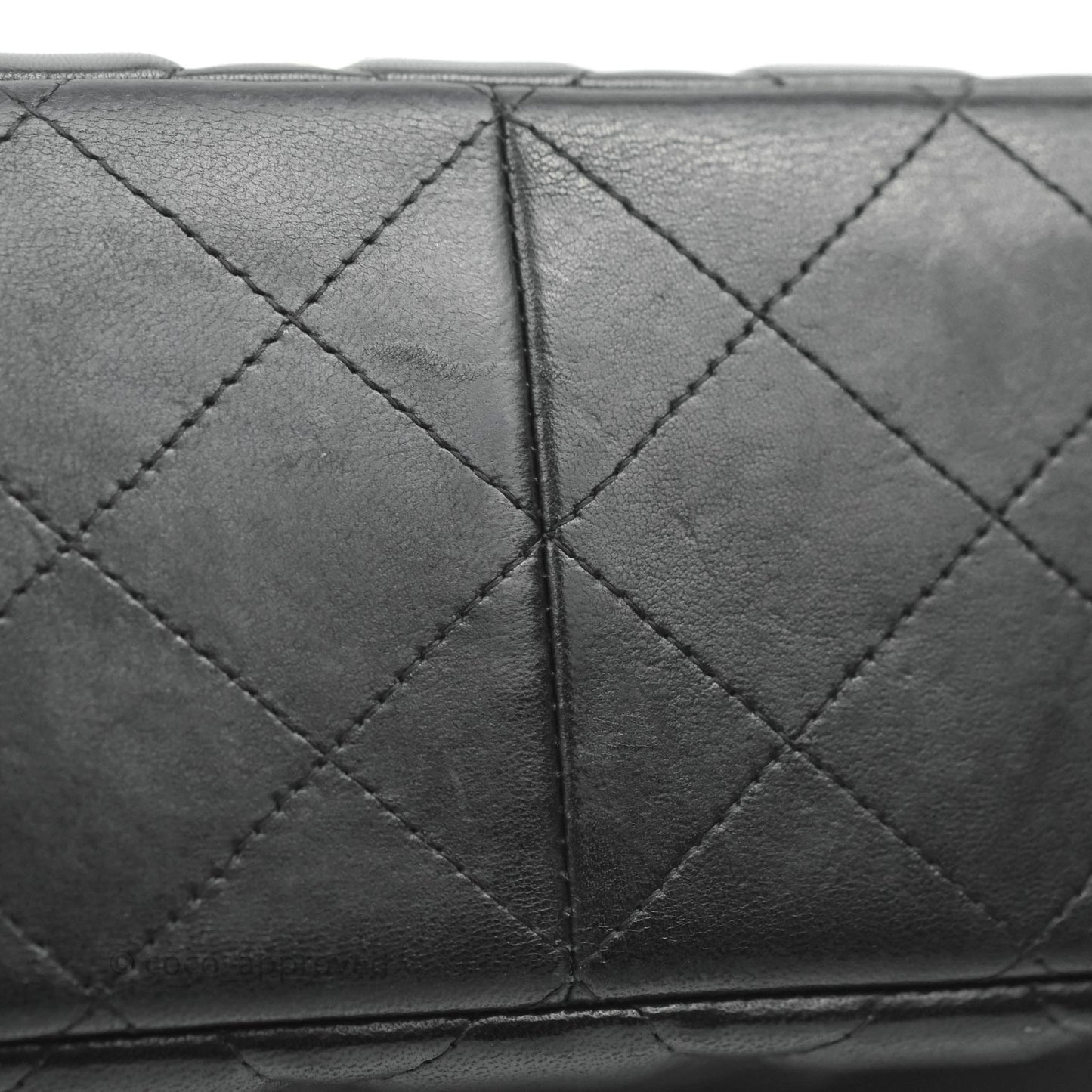 Chanel Jumbo Double Flap Black Lambskin Silver Hardware⁣⁣