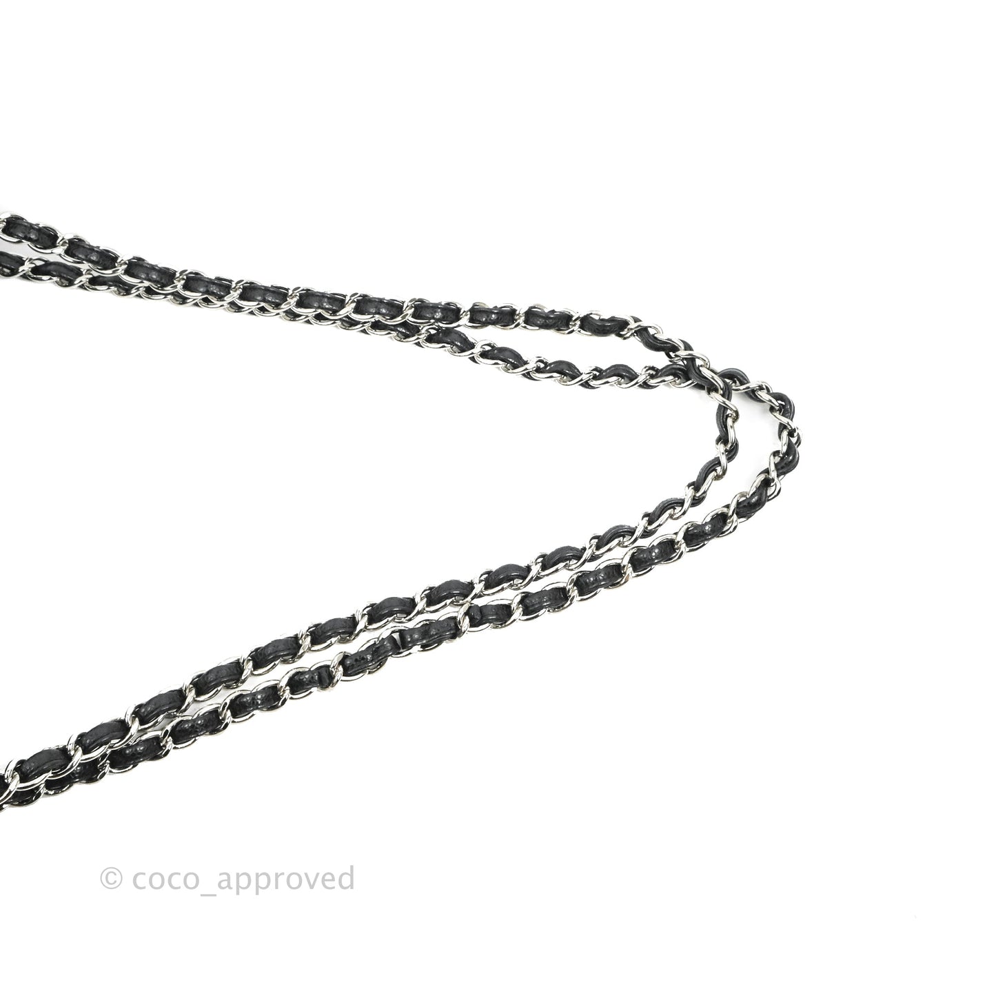 Chanel Jumbo Double Flap Black Caviar Silver Hardware⁣⁣