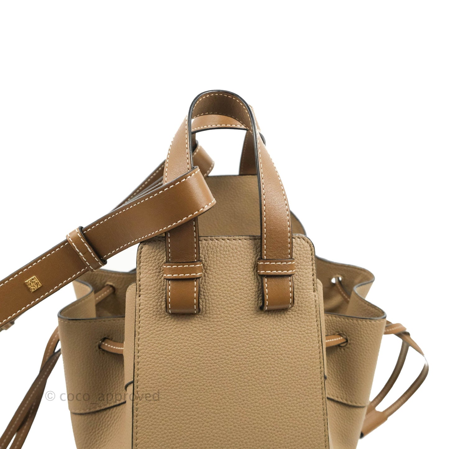 Loewe Hammock Small Sand Shoulder Bag