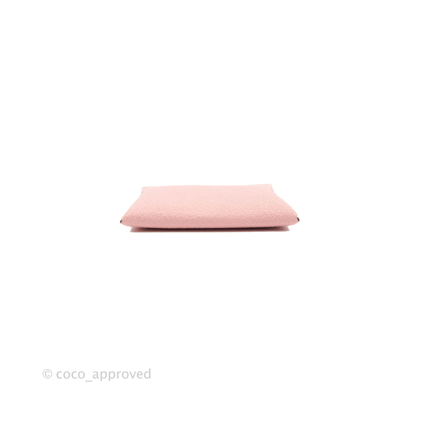 Hermès Bastia Coin Purse Pink Chevre Mysore
