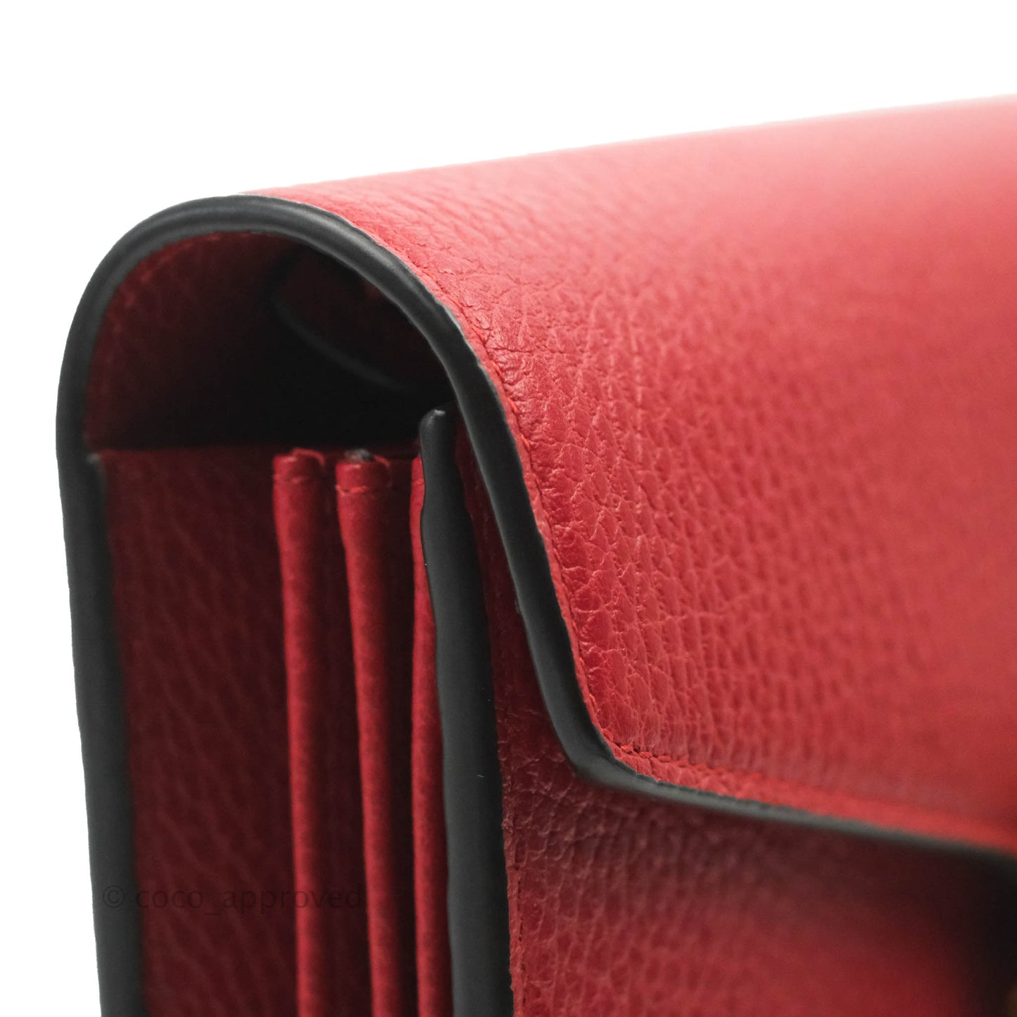 Gucci Calfskin Dionysus Mini Leather Chain Bag Red