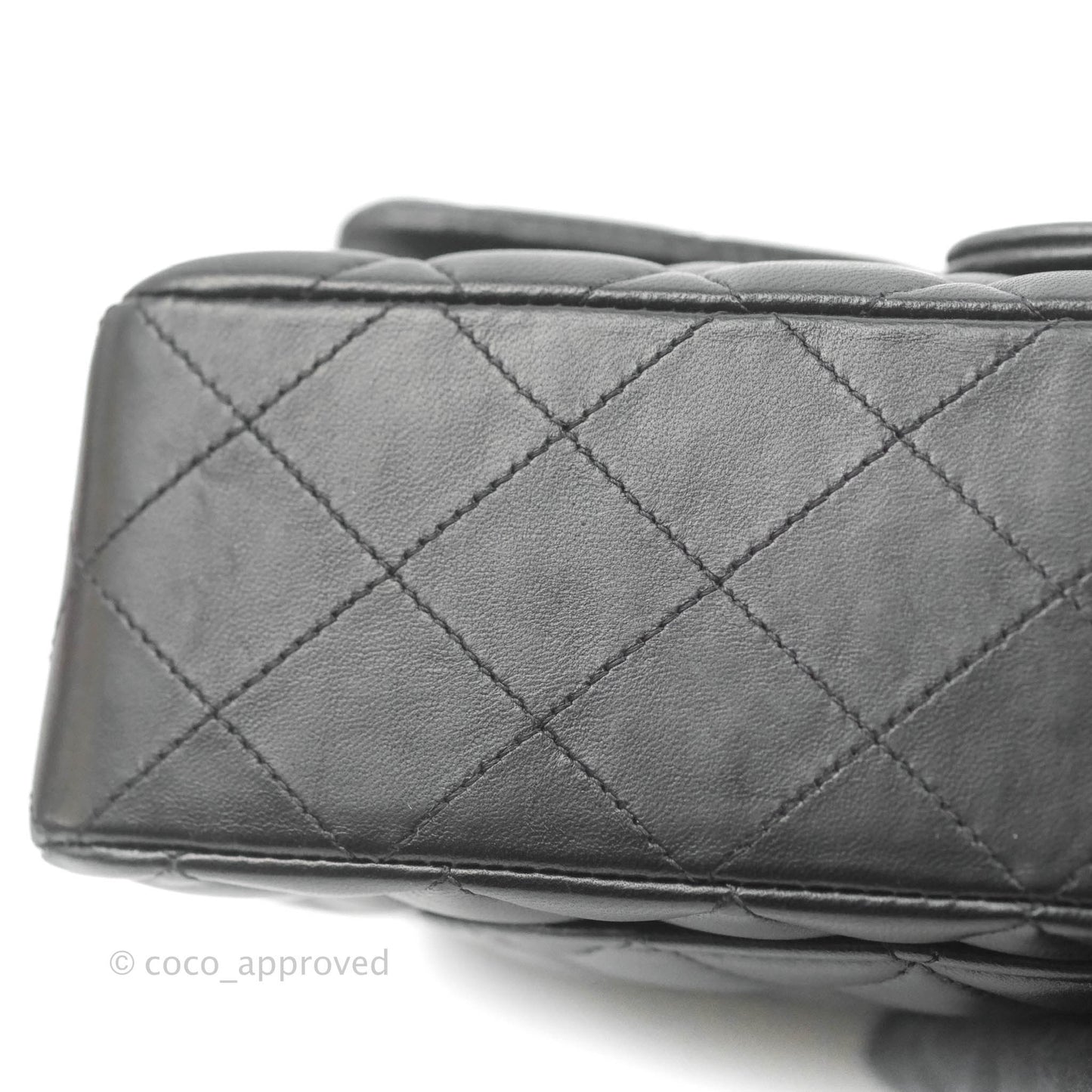 Chanel Small Classic Quilted Flap Black Lambskin Rose Gold Hardware