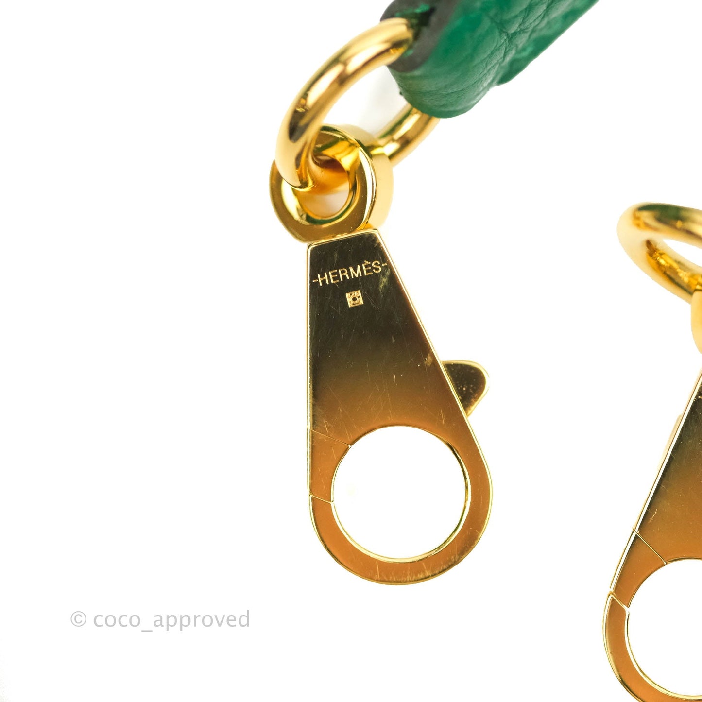 Hermès Retourne Taurillon Kelly 28 Vert Vertigo Clemence Gold Hardware