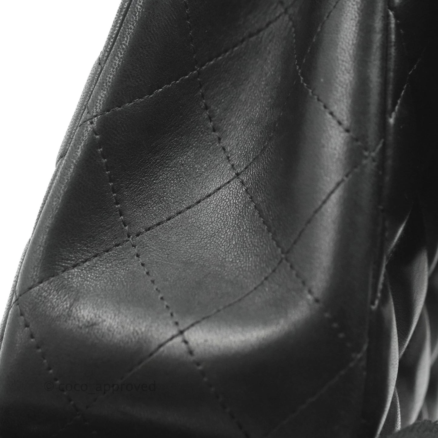 Chanel Jumbo Double Flap Black Lambskin Silver Hardware⁣⁣