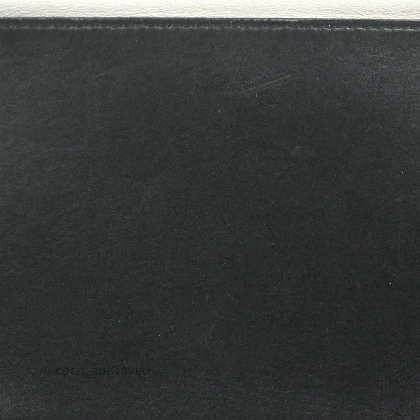 Celine Mini Luggage Bag Black/White/Brown Calfskin
