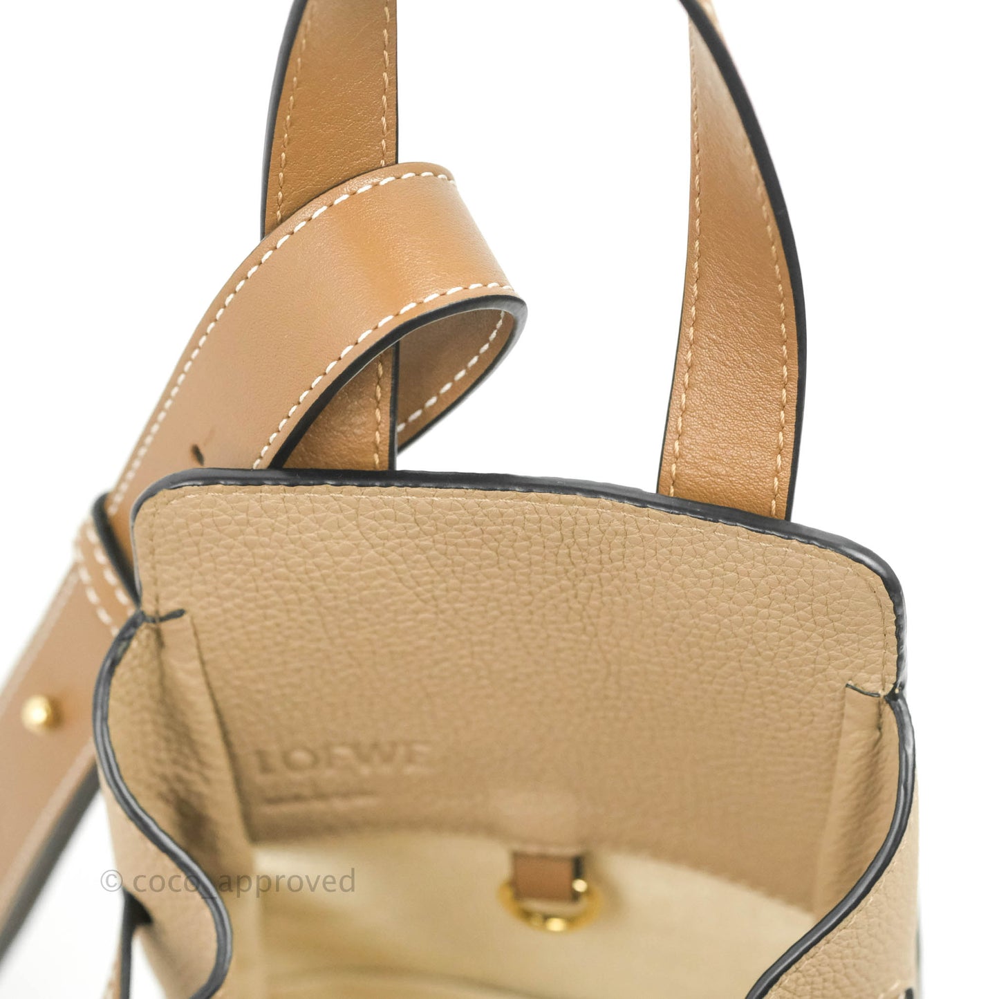 Loewe Hammock Small Sand Shoulder Bag
