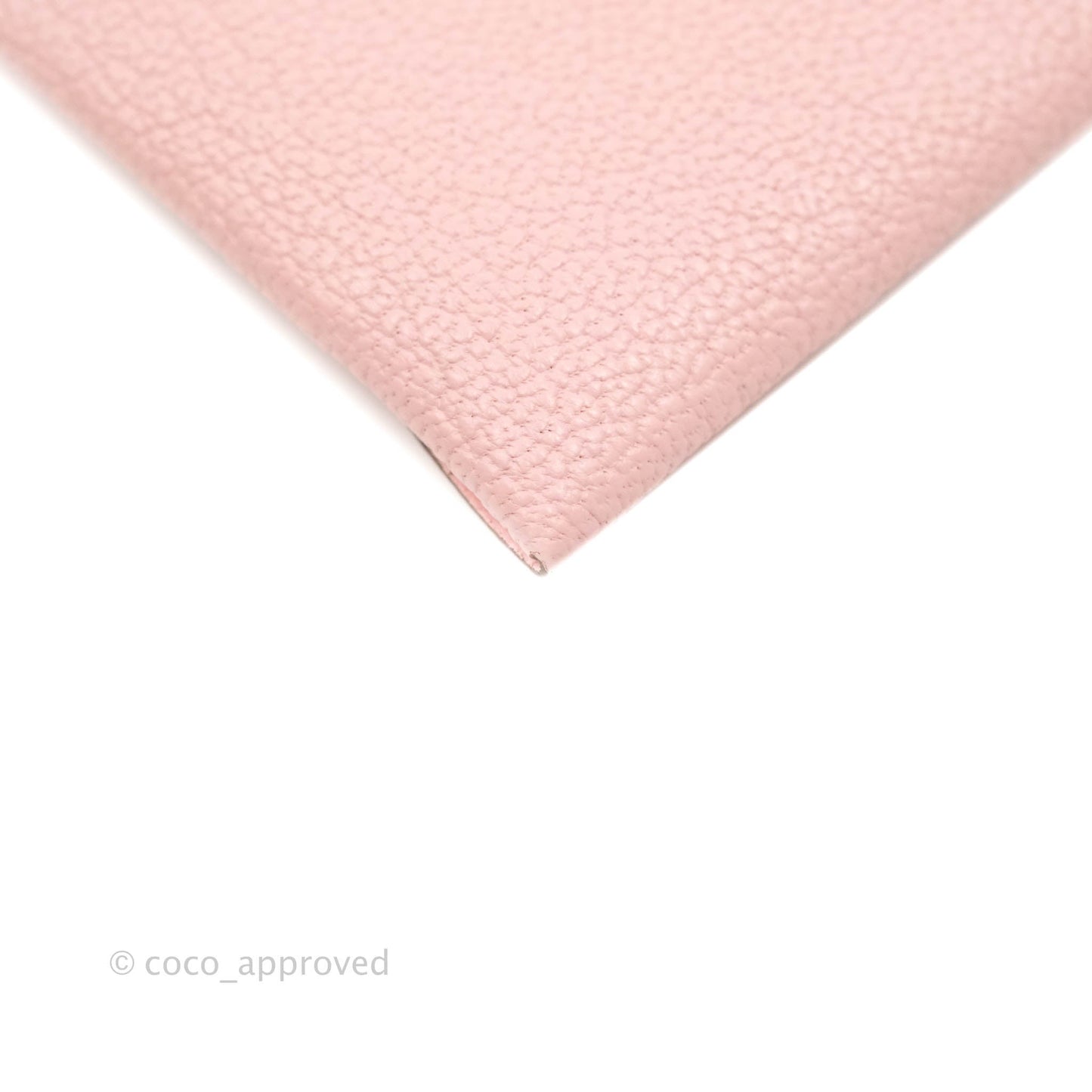 Hermès Bastia Coin Purse Pink Chevre Mysore