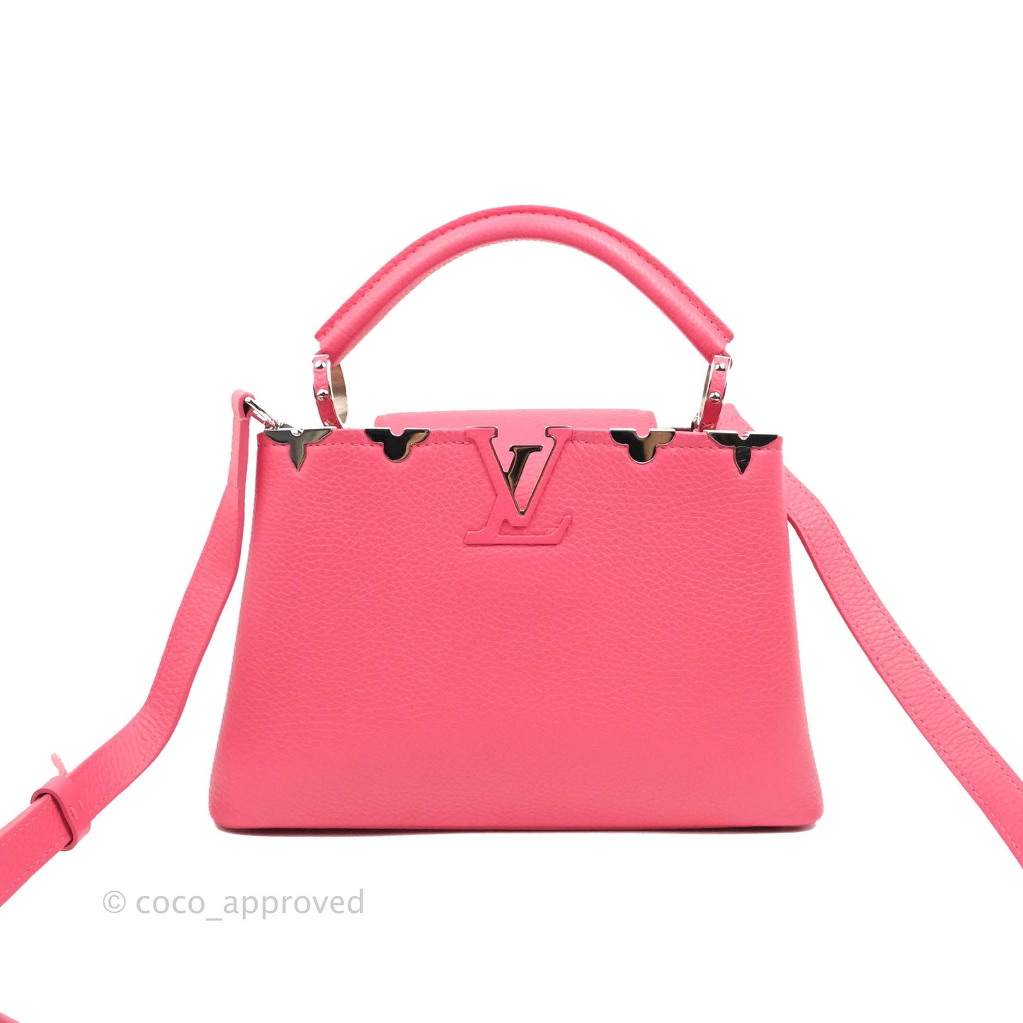 Louis Vuitton Capucines BB Embellished Pink