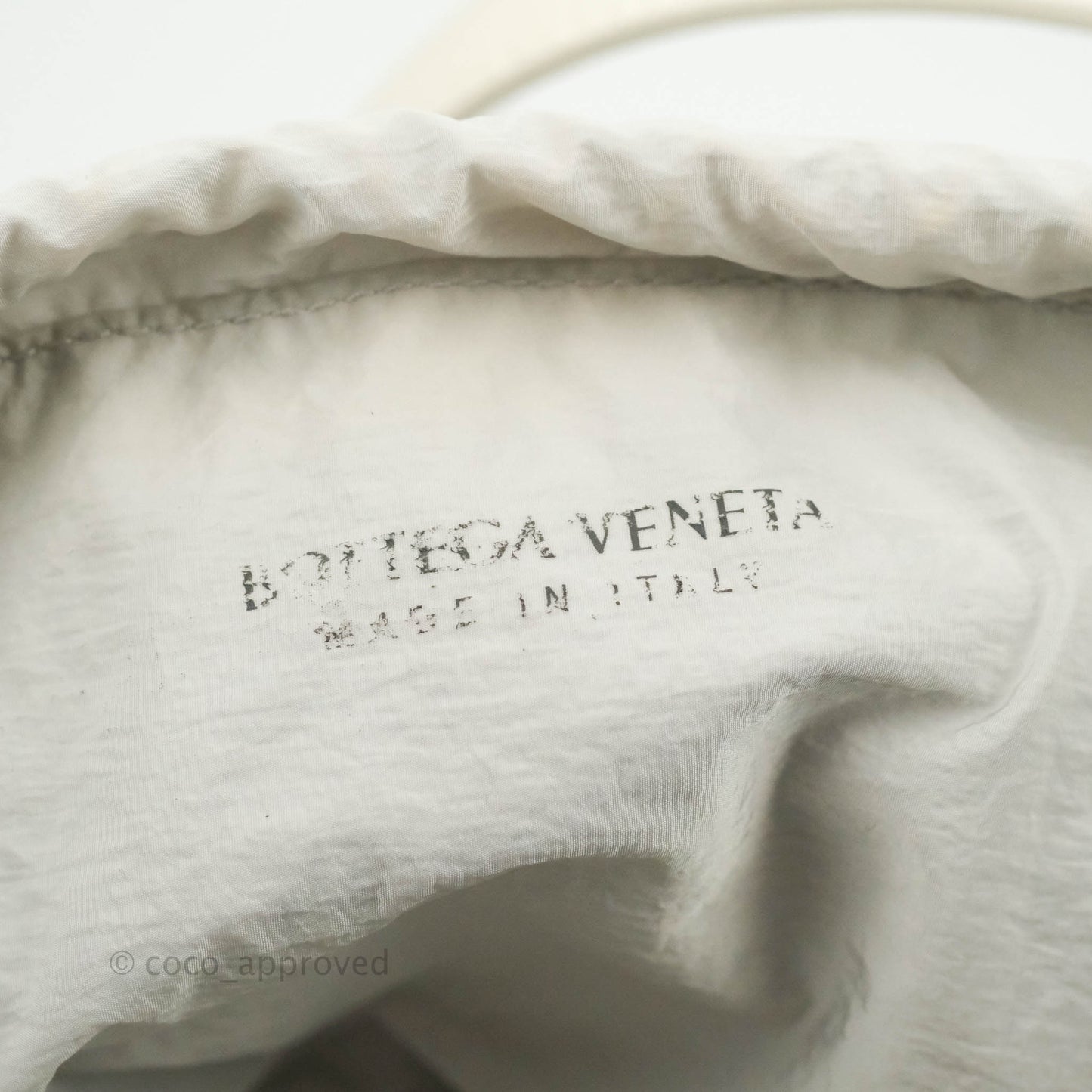 Bottega Veneta Small Shell Bag White
