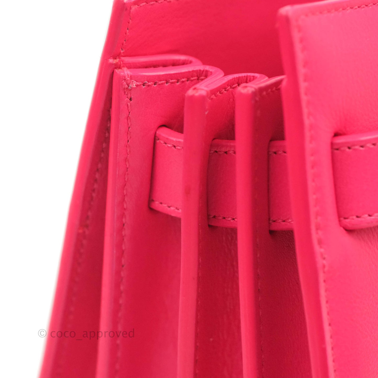 Saint Laurent Nano Classic Sac De Jour Neo Pink Smooth Calfskin Gold Hardware